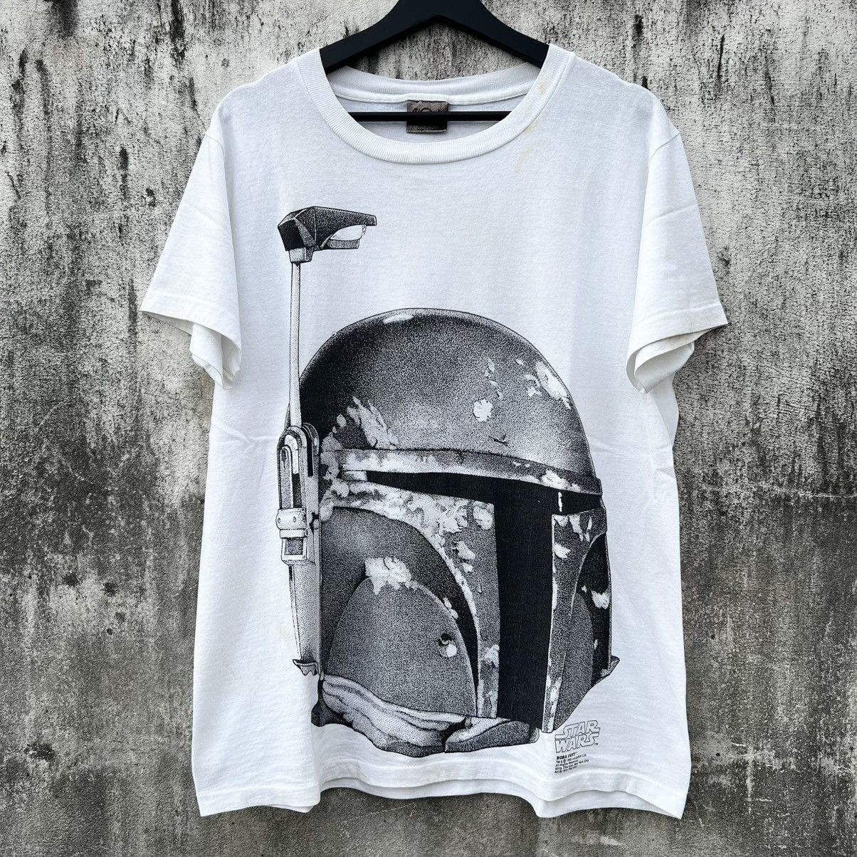Star Wars × Vintage Vintage 90’s Boba Fett “Star Wars” T-Shirt Size US M / EU 48-50 / 2 - 1 Thumbnail