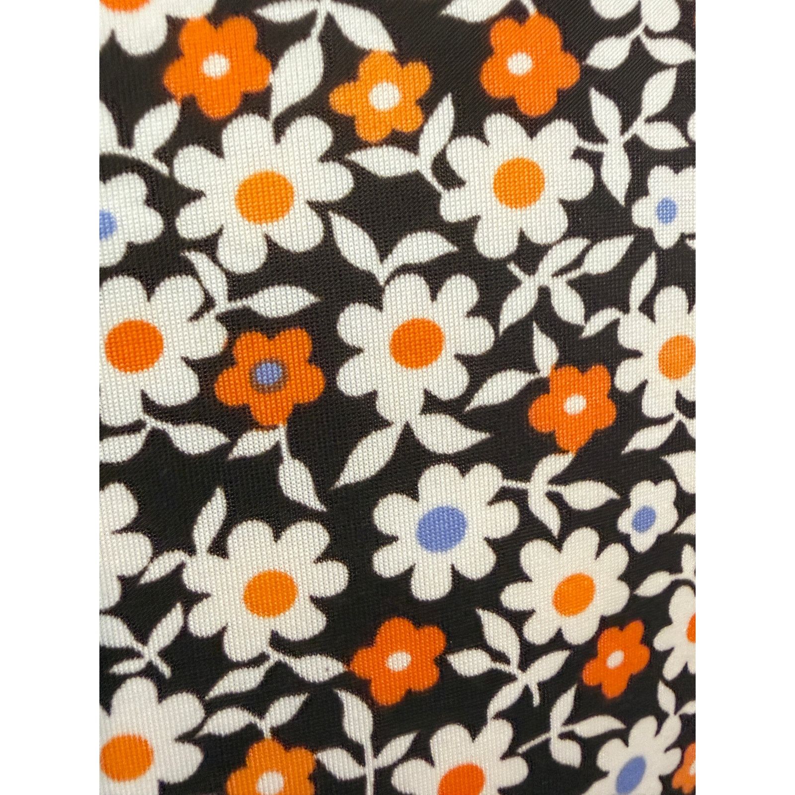 Other Y2K Groovy Floral Deep V Top Size S / US 4 / IT 40 - 2 Thumbnail