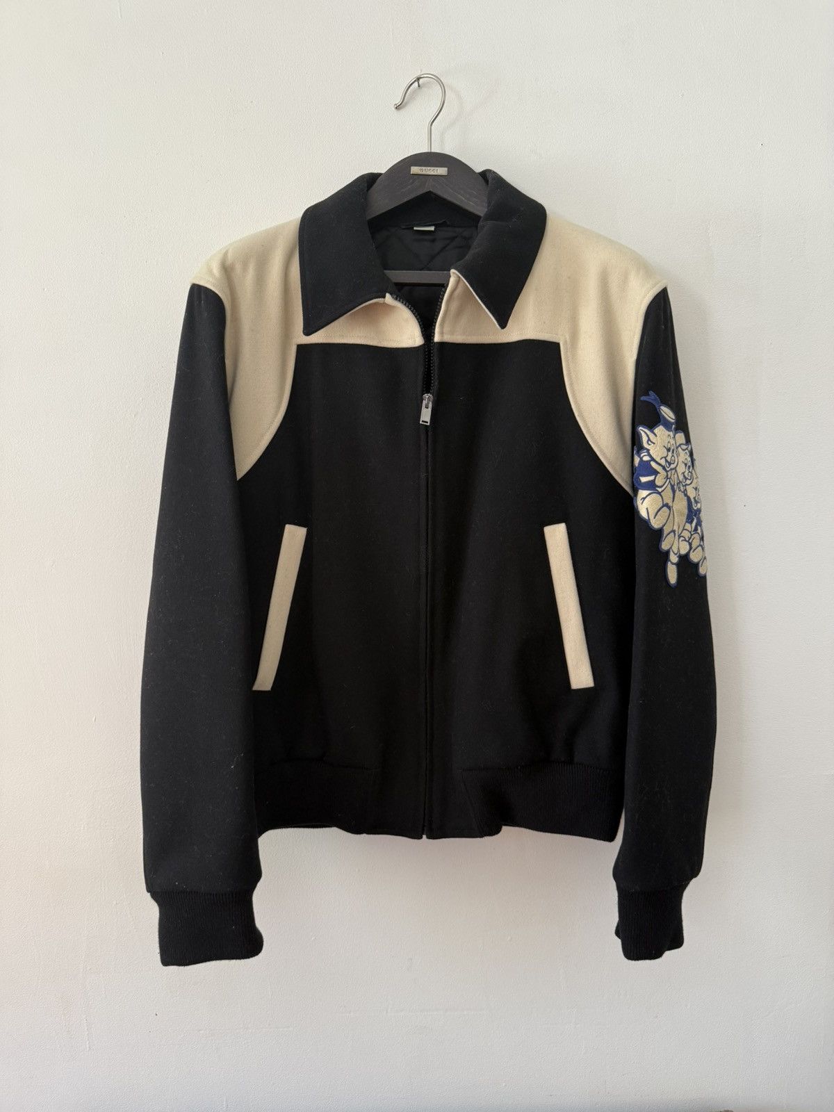 Disney × Gucci Gucci x Disney 3 Little Pigs Bomber Size US XL / EU 56 / 4 - 1 Thumbnail