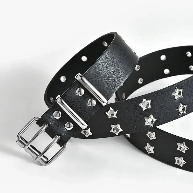 Designer 110cm Double Pin Belt Size ONE SIZE - 2 Thumbnail
