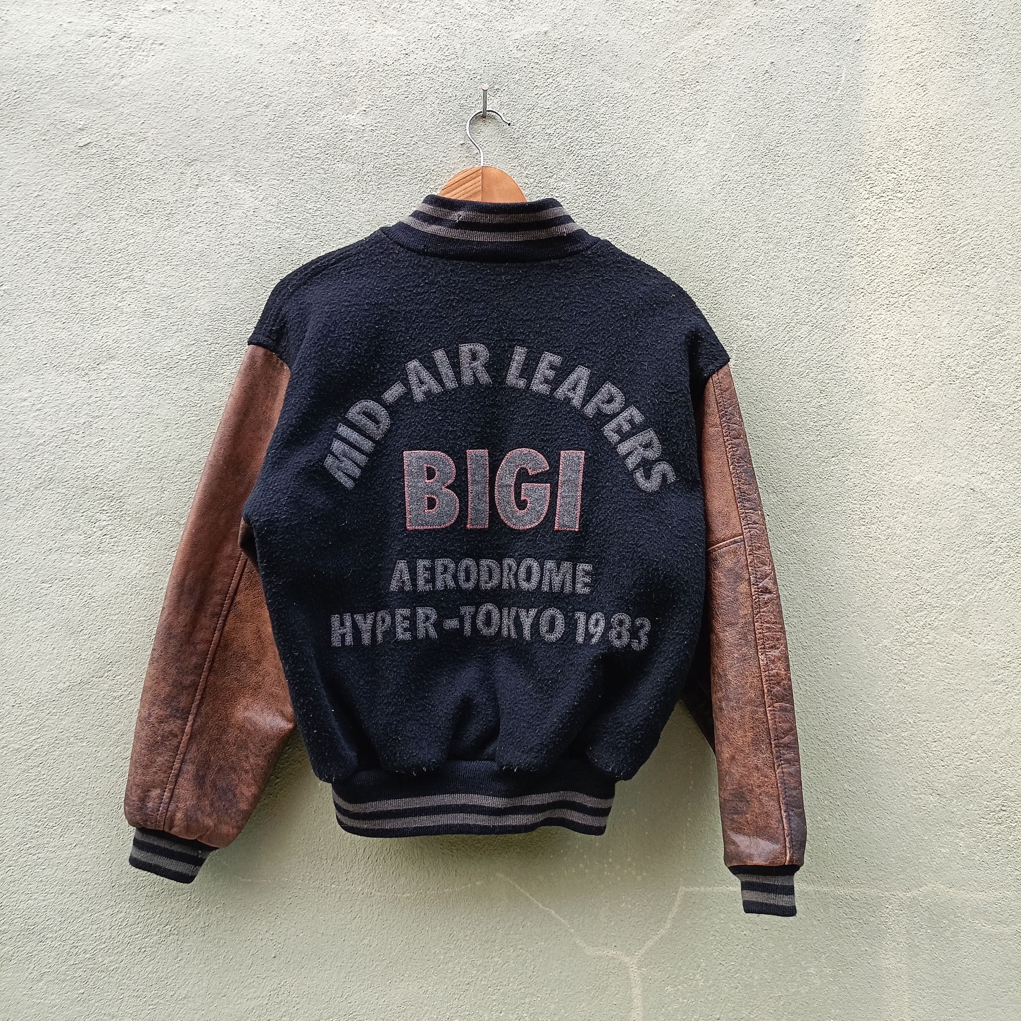 Japanese Brand Bigi Aerodrome hyper -tokyo Varsity jacket Size US L / EU 52-54 / 3 - 20 Thumbnail