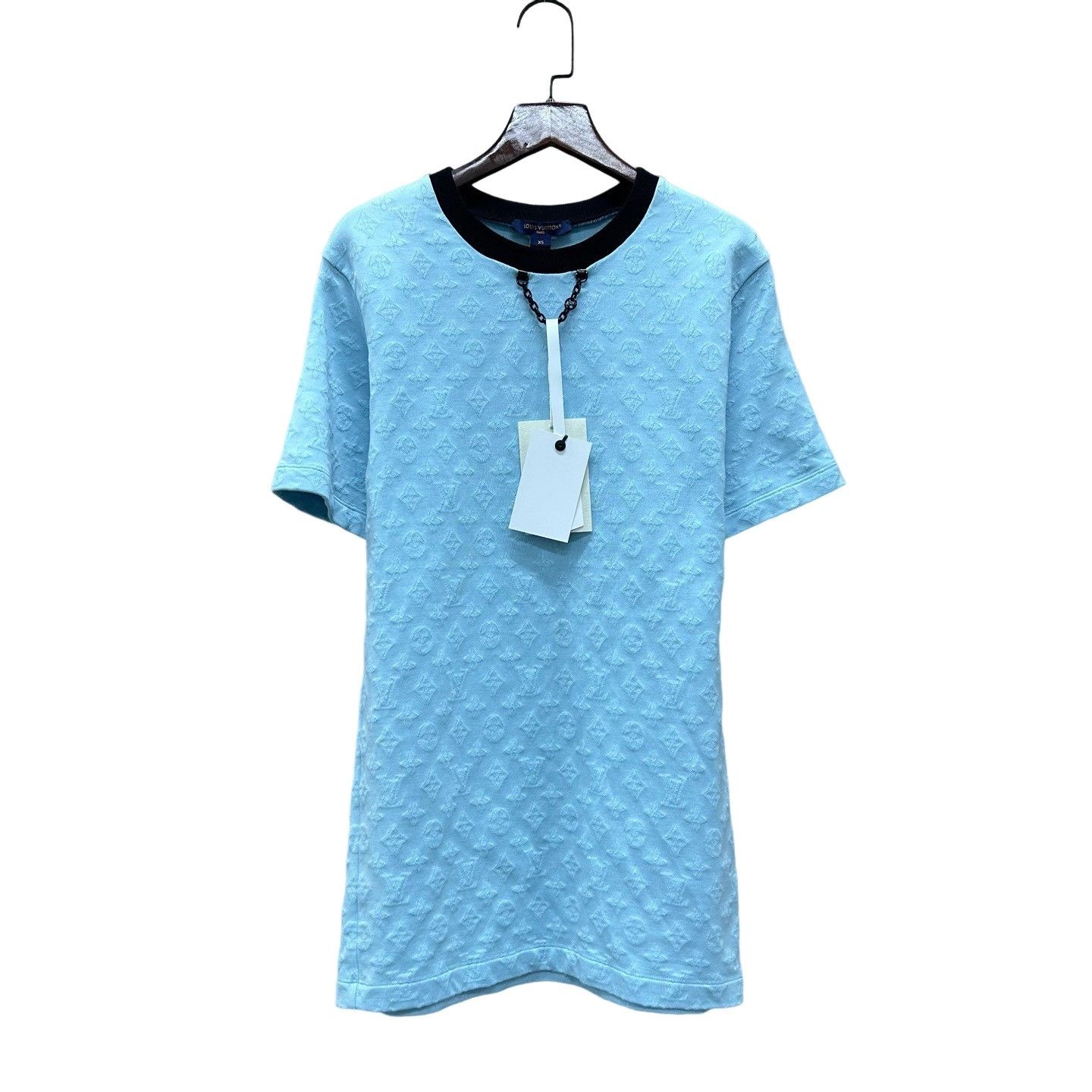 Louis Vuitton Louis Vuitton Embossed Monogram Chain T-Shirt Size XS Size US XS / EU 42 / 0 - 1 Thumbnail