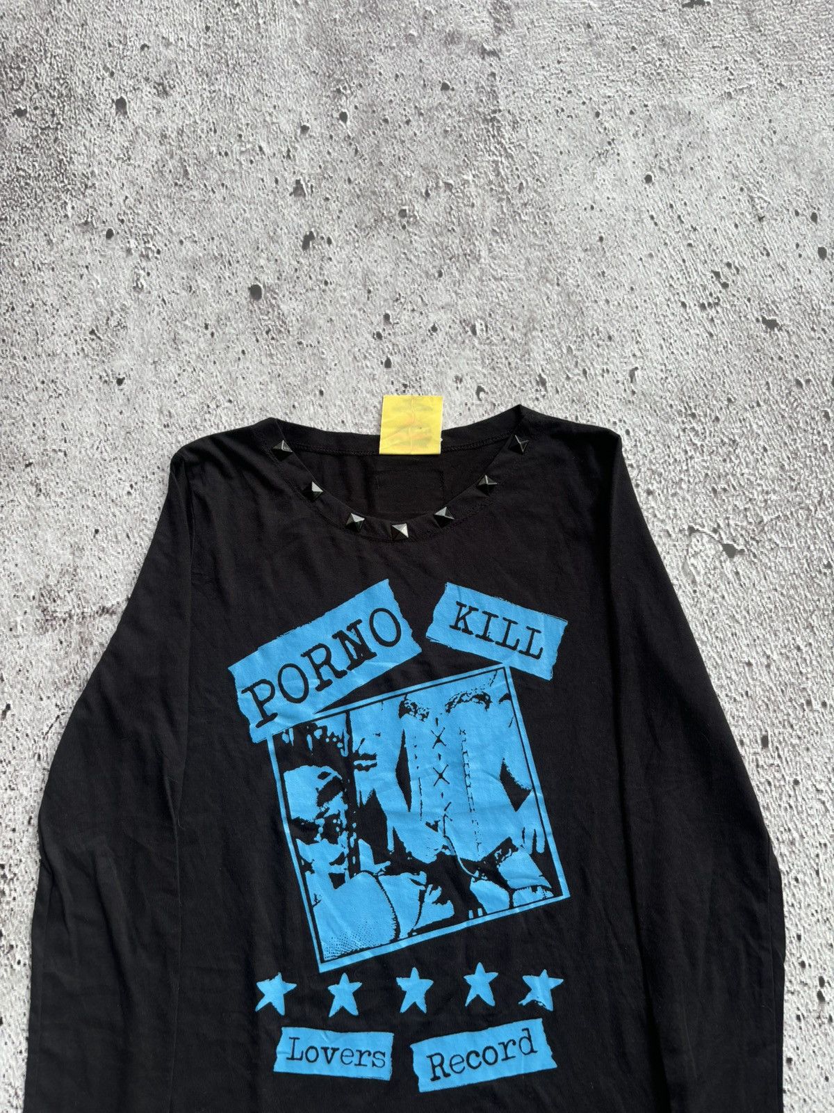 If Six Was Nine Super Lovers Porno Kill Studded Longsleeve Size M / US 6-8 / IT 42-44 - 6 Thumbnail