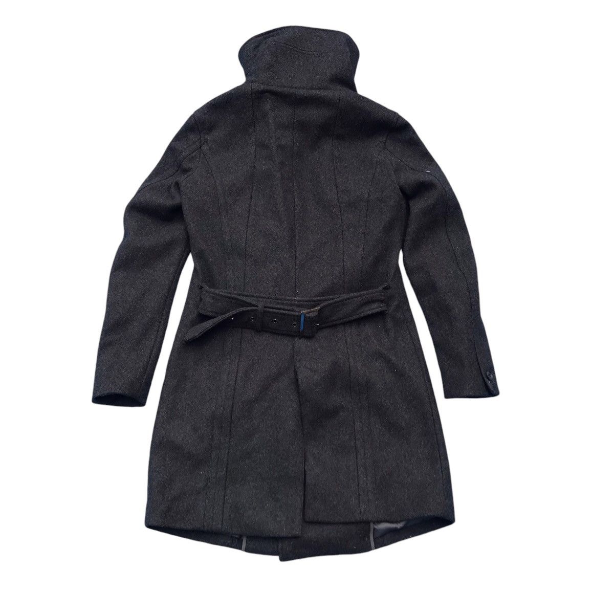 Schlussel Avant Garde Schlussel Double Breasted Wool Coat Size S / US 4 / IT 40 - 13 Thumbnail