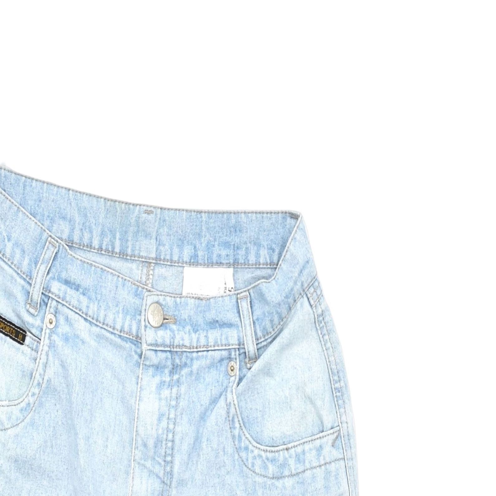 Vintage VINTAGE Womens Tapered Jeans Medium W28 L31 Blue Cotton Size 32" / US 10 / IT 46 - 3 Thumbnail