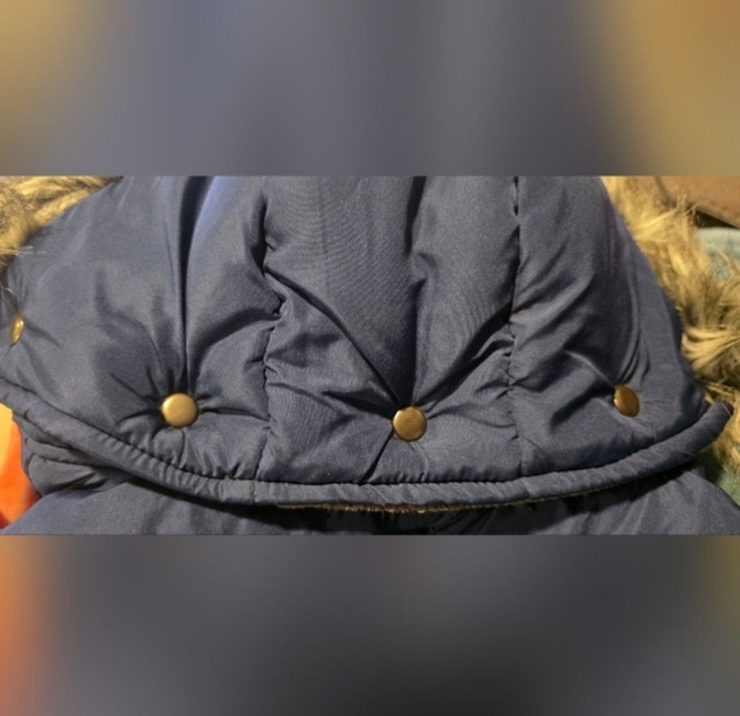 Nautica NWOT Nautica Pet Puffer Jacket Removable Faux Fur Hood M Size XXS / US 00 / IT 34 - 5 Thumbnail
