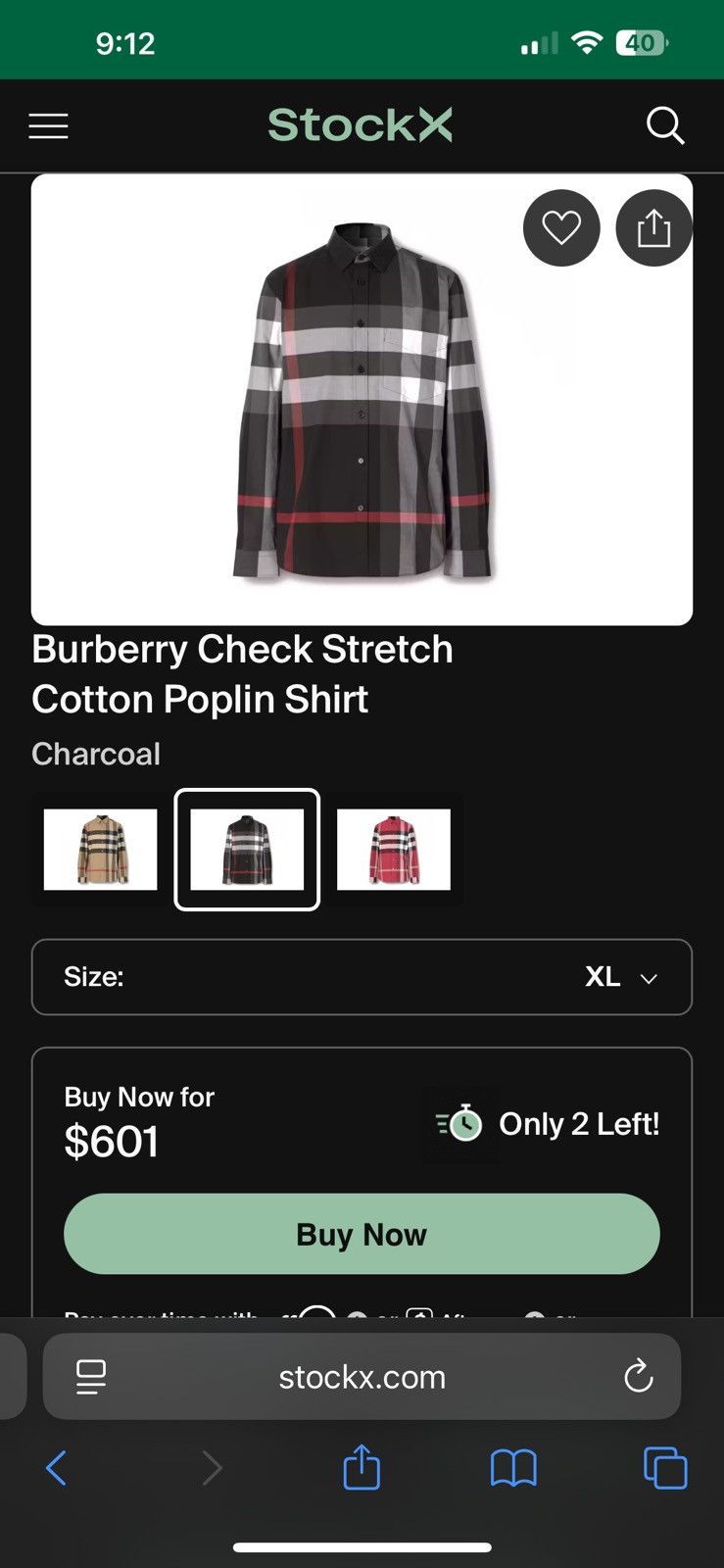 Burberry Burberry Shirt Size US L / EU 52-54 / 3 - 1 Thumbnail