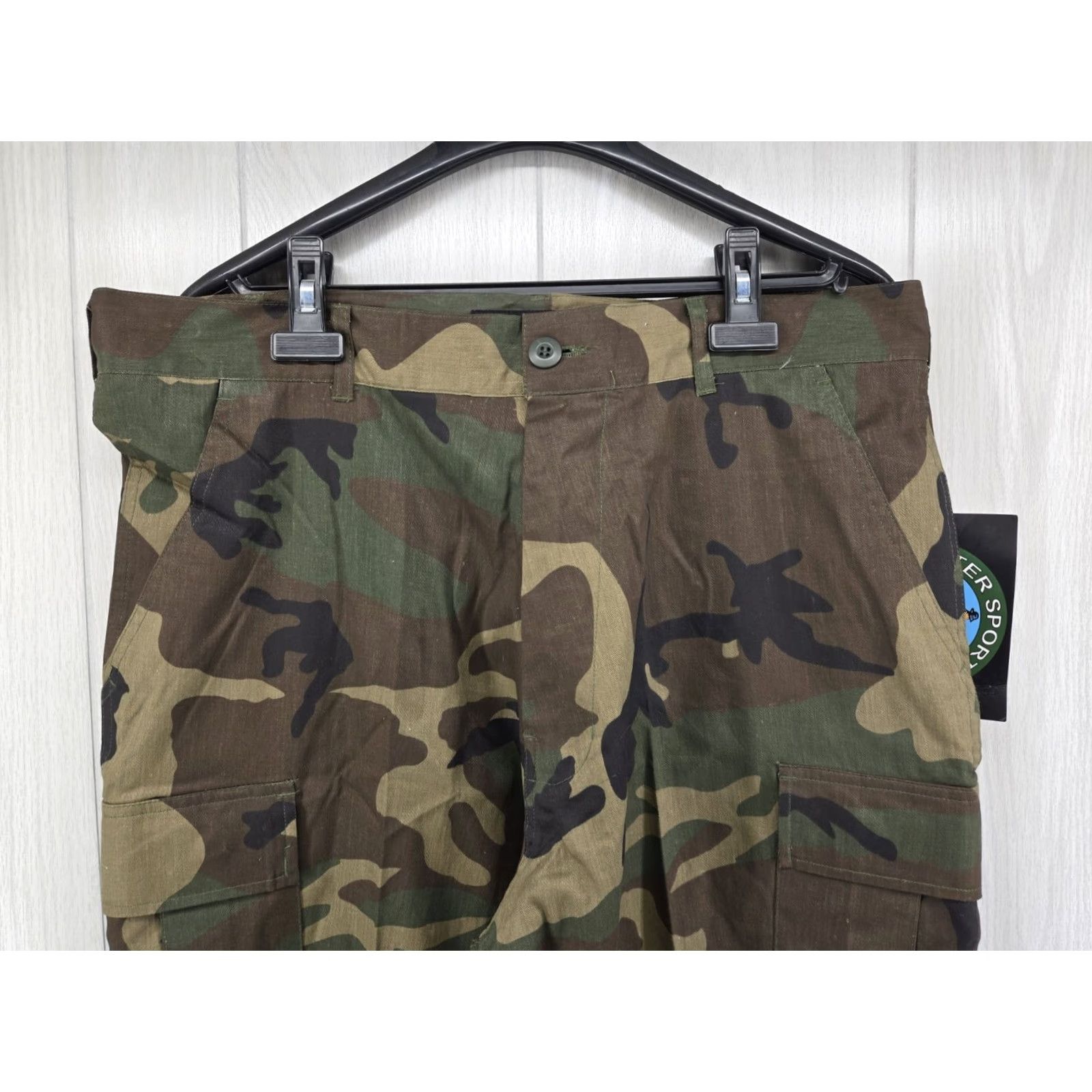 Vintage VINTAGE Master Sportsman Pants Mens Large Camo Cargo Hunting Outdoor Woodland 38/33 Mens Pants Camouflage Cargo Hunting 90s? Size US 33 - 2 Thumbnail