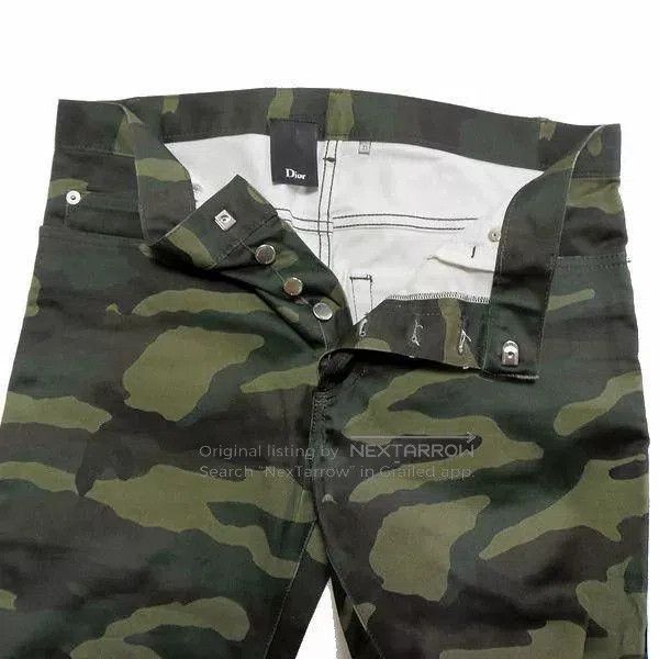 Kris Van Assche Dior Homme Camo Jeans from SS16 Collection. Size US 33 - 5 Thumbnail
