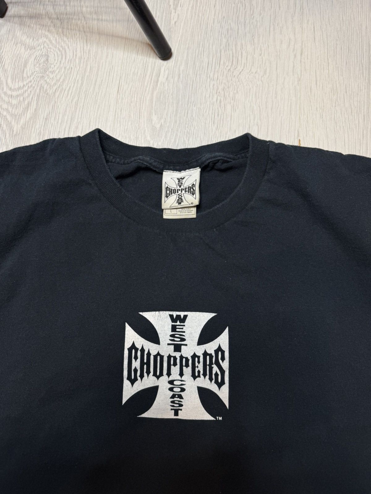 Vintage Vintage West Coast Choppers Shirt Paul Walker Size US L / EU 52-54 / 3 - 2 Thumbnail