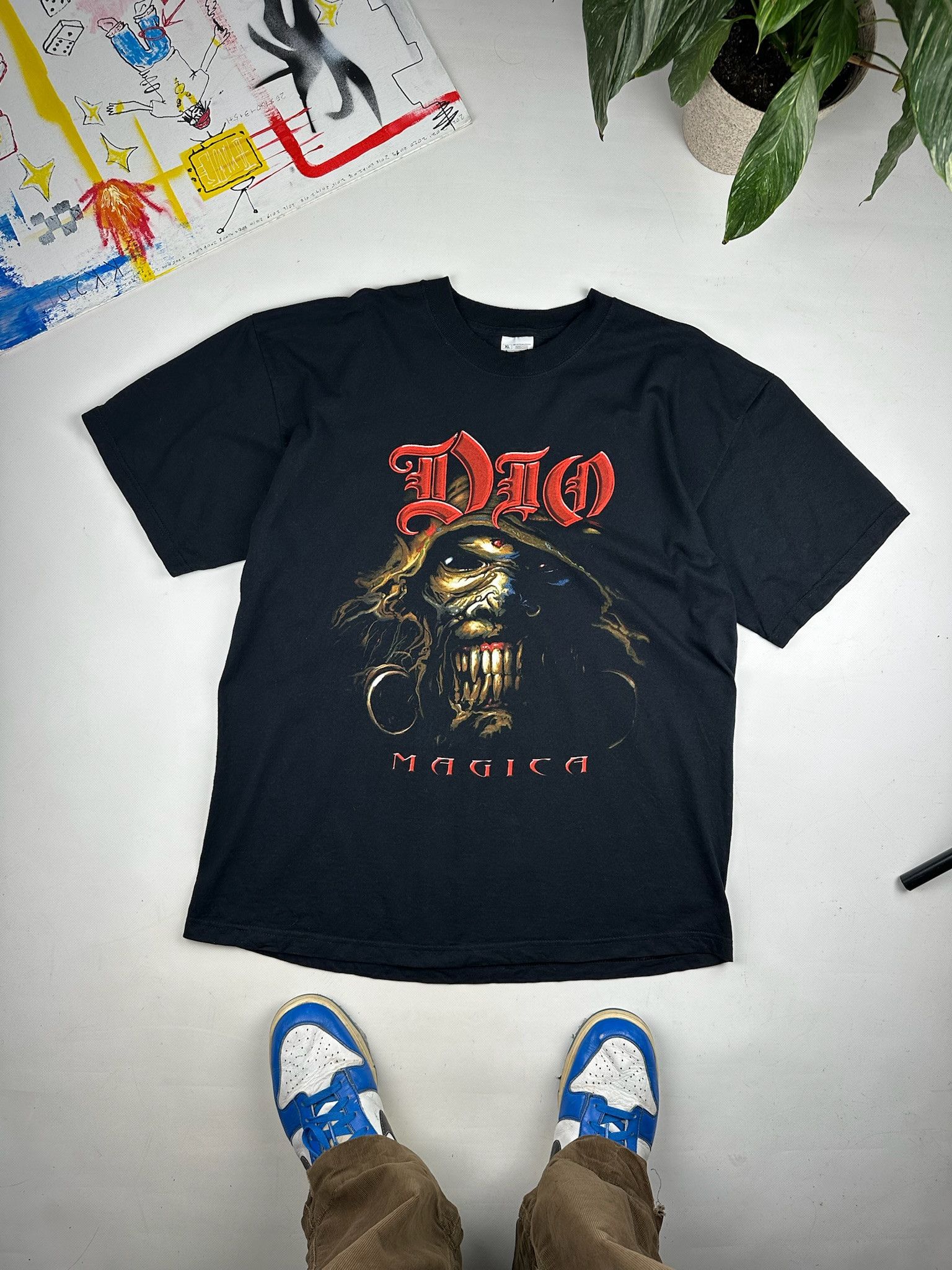 Band Tees Vintage Dio band tShirt tee metal Size US XL / EU 56 / 4 - 1 Thumbnail