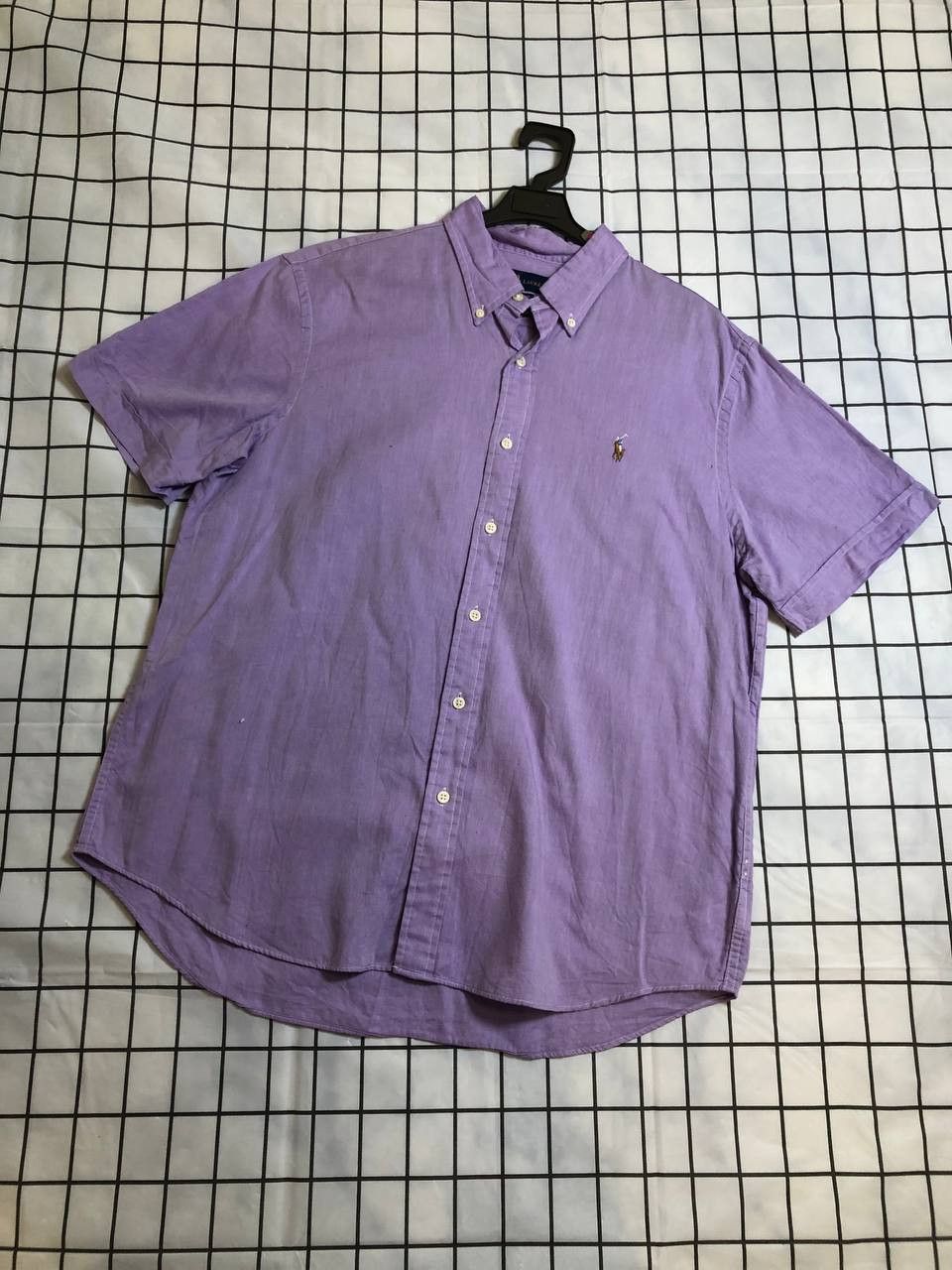 Polo Ralph Lauren Ralph Lauren Shirt Mens Purple Striped Custom Fit Small Pony Size US L / EU 52-54 / 3 - 1 Thumbnail