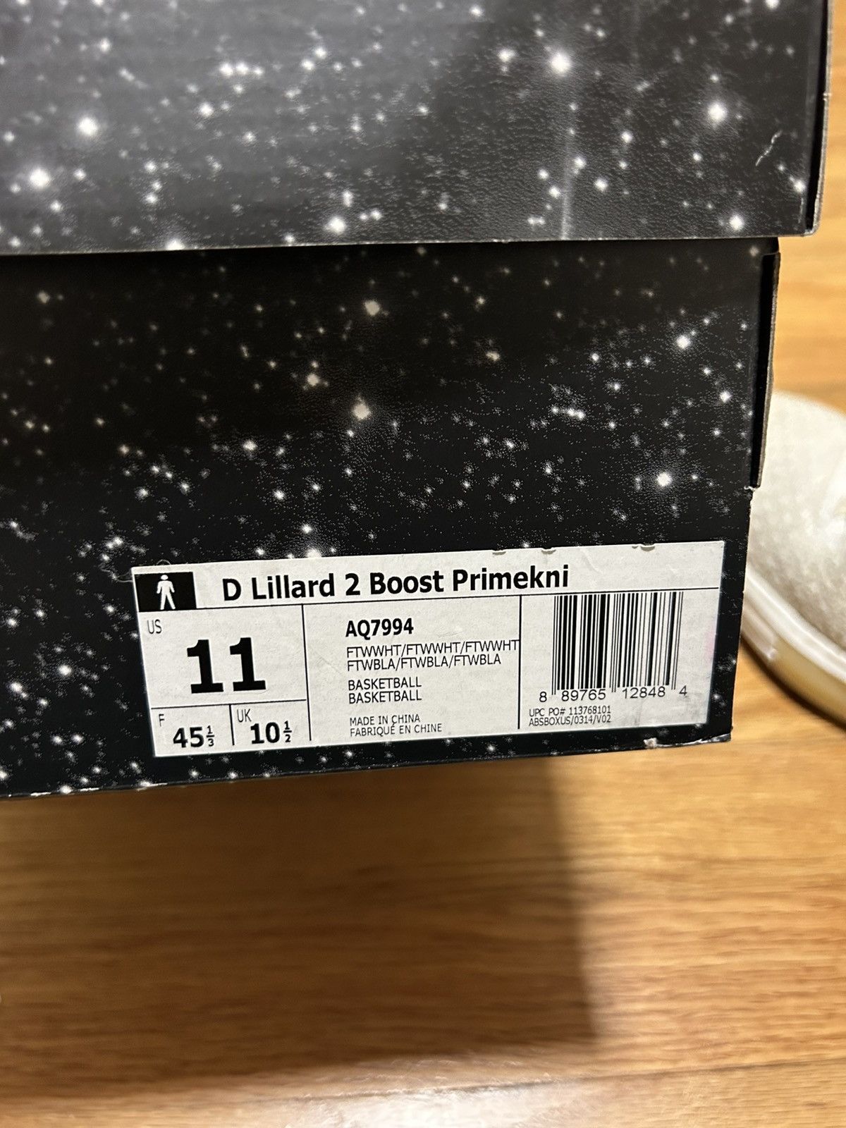 Adidas D Lillard 2 Boost Primeknit Glow in the Dark size 11 Size US 11 / EU 44 - 8 Thumbnail