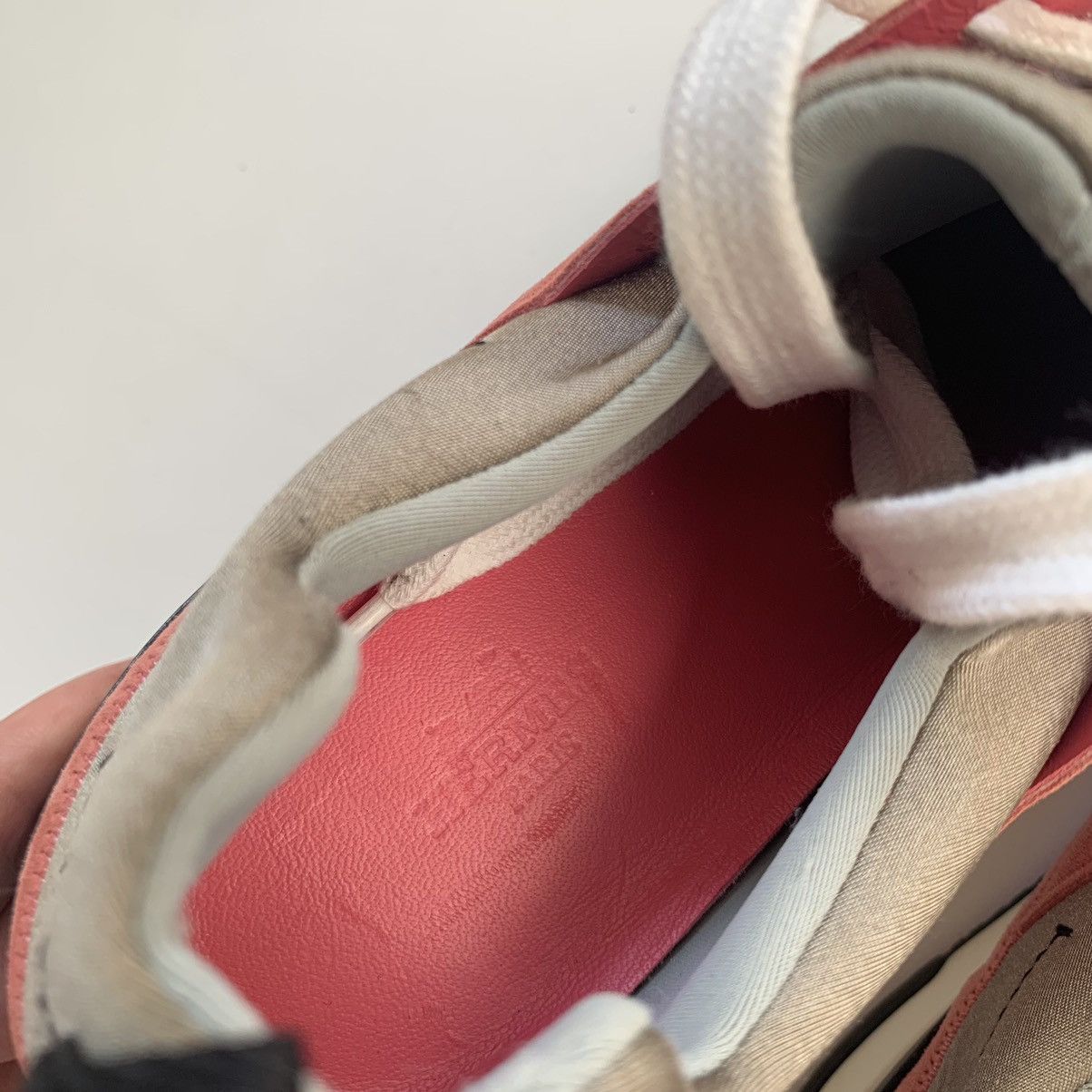 Hermes stadium low top sneakers