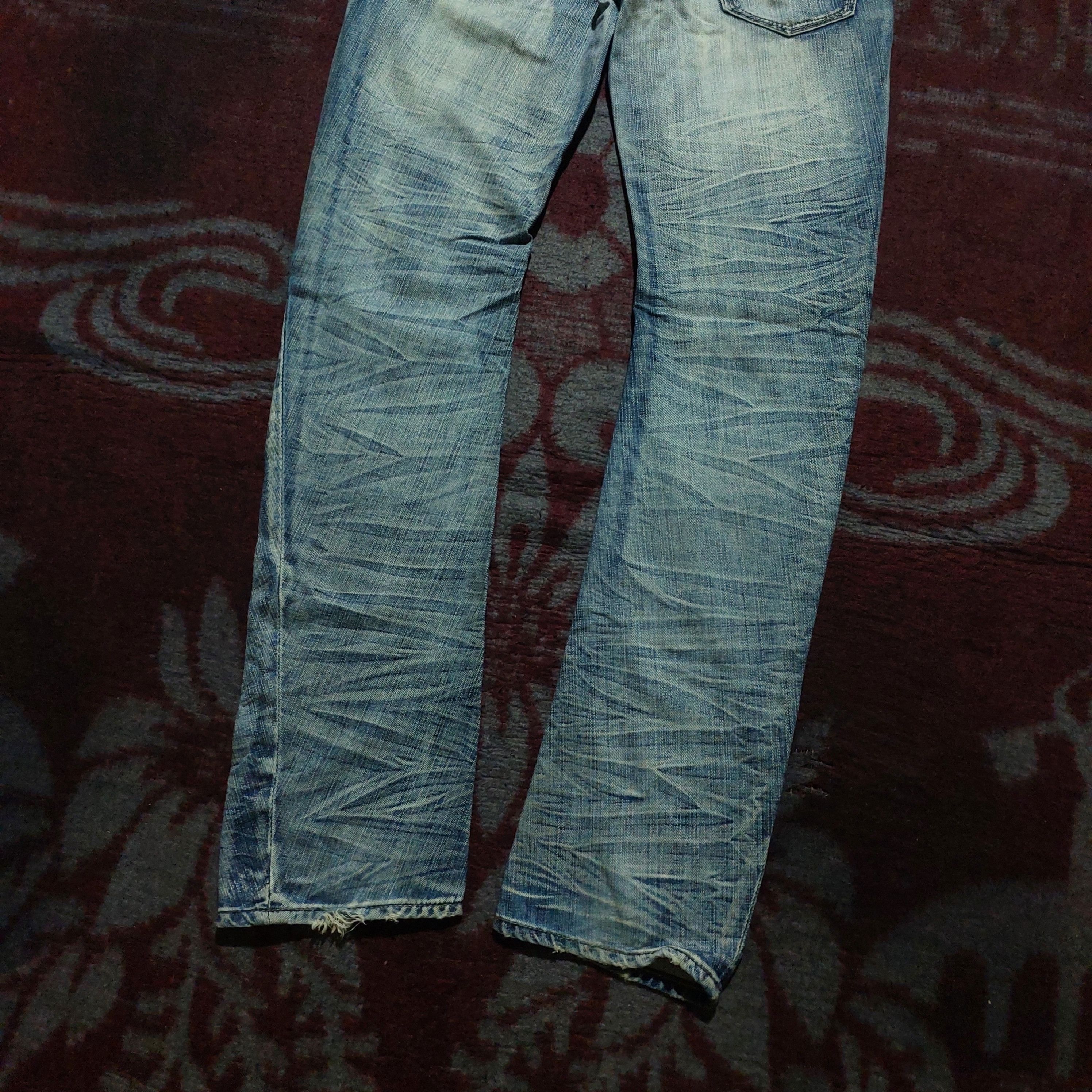 Tornado Mart 2000s Edge Ruppet clawmark curve denim Size US 34 / EU 50 - 7 Thumbnail