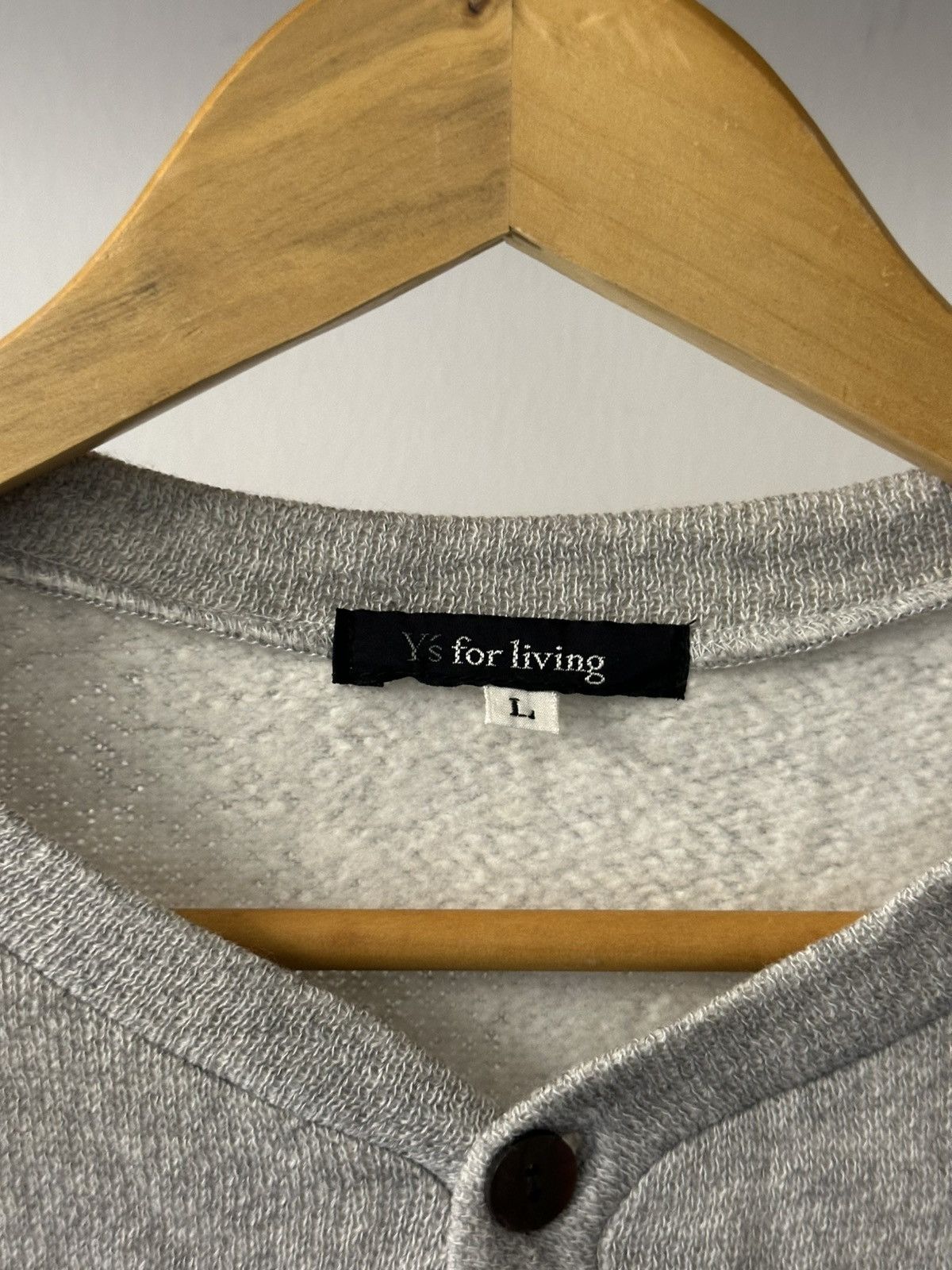 Y's × Yohji Yamamoto Yohji Yamamoto Y’s For Living Waffle Style L/S Shirt Size US M / EU 48-50 / 2 - 4 Thumbnail