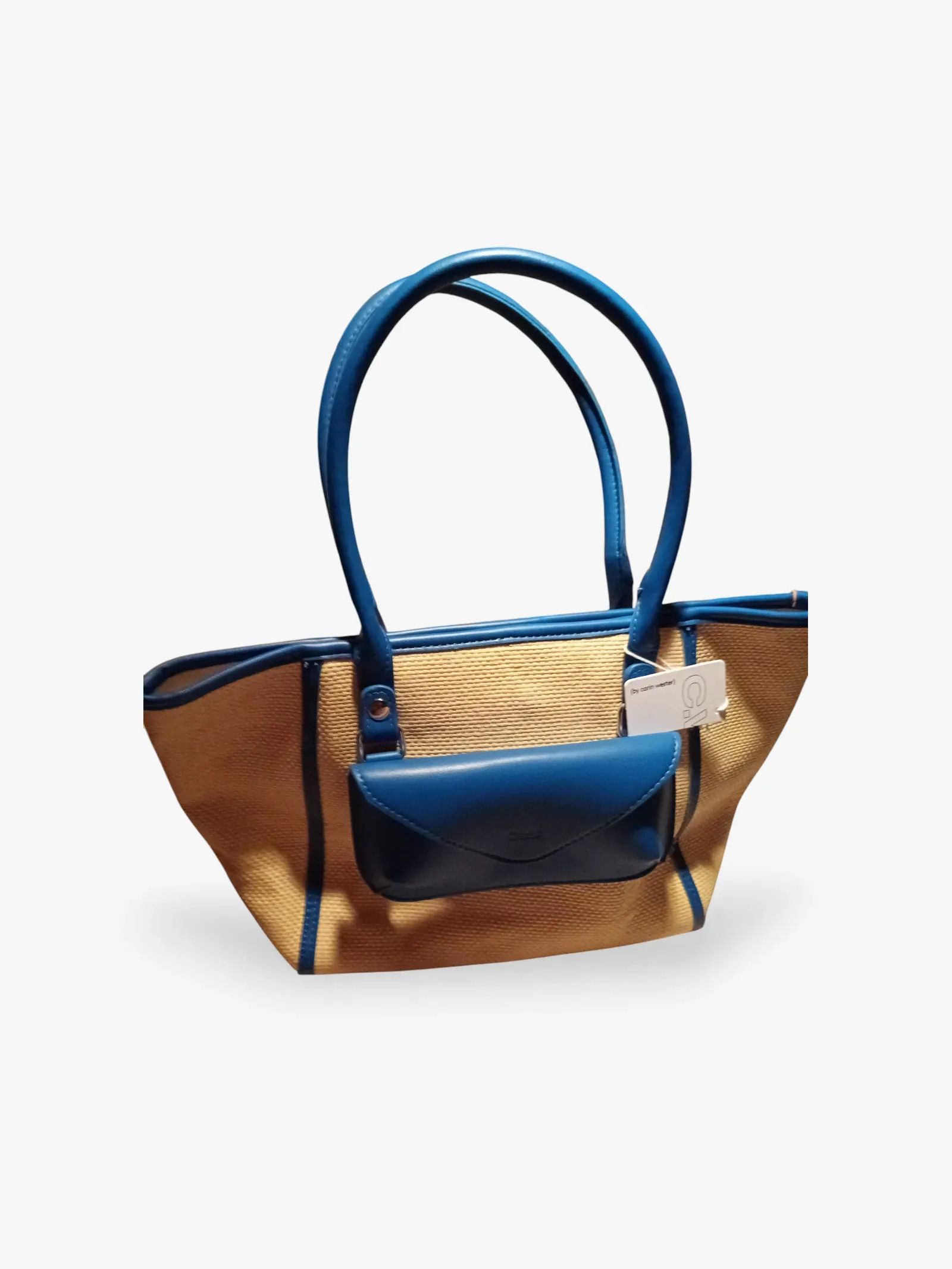 Carin Wester Carin Wester Wendy small tote ocean blue Bag Size ONE SIZE - 1 Thumbnail
