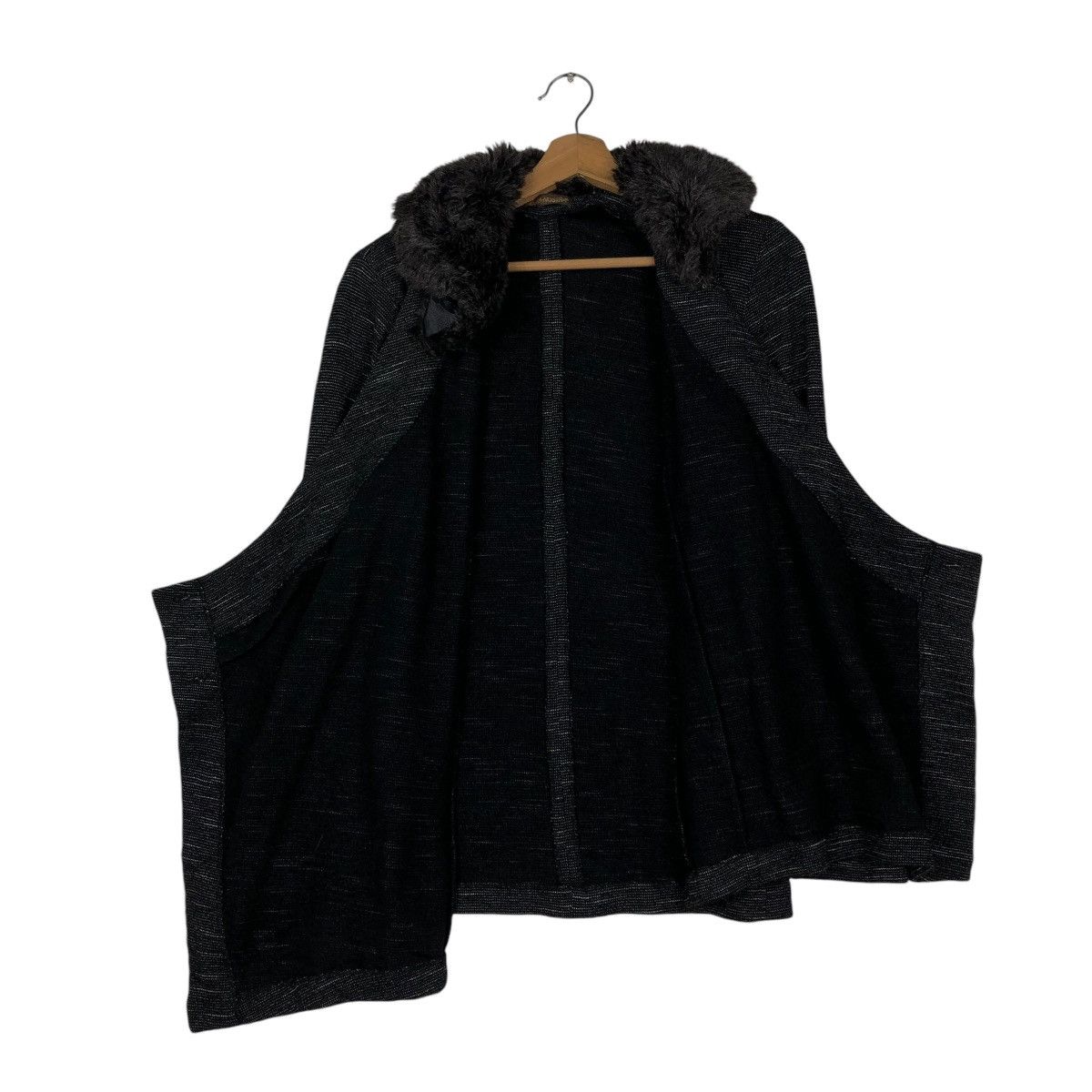 Japanese Brand 🔥VINTAGE CARDIGAN JACKET COSA NOSTRA MINK FUR COLLAR Size US M / EU 48-50 / 2 - 15 Thumbnail