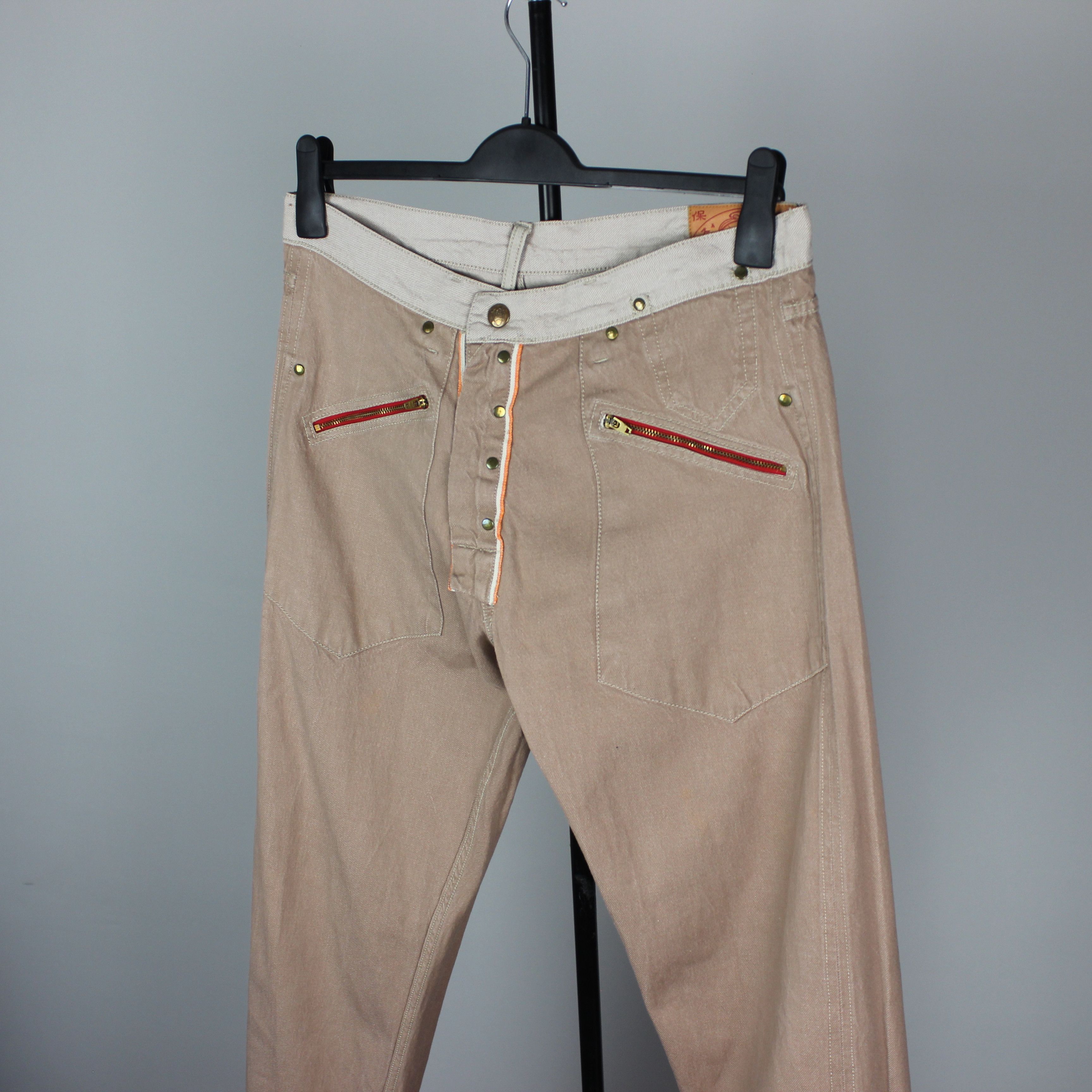 Evisu Evisu Double Sided Vintage Jeans Made In Italy Size 34 Size US 34 / EU 50 - 3 Thumbnail