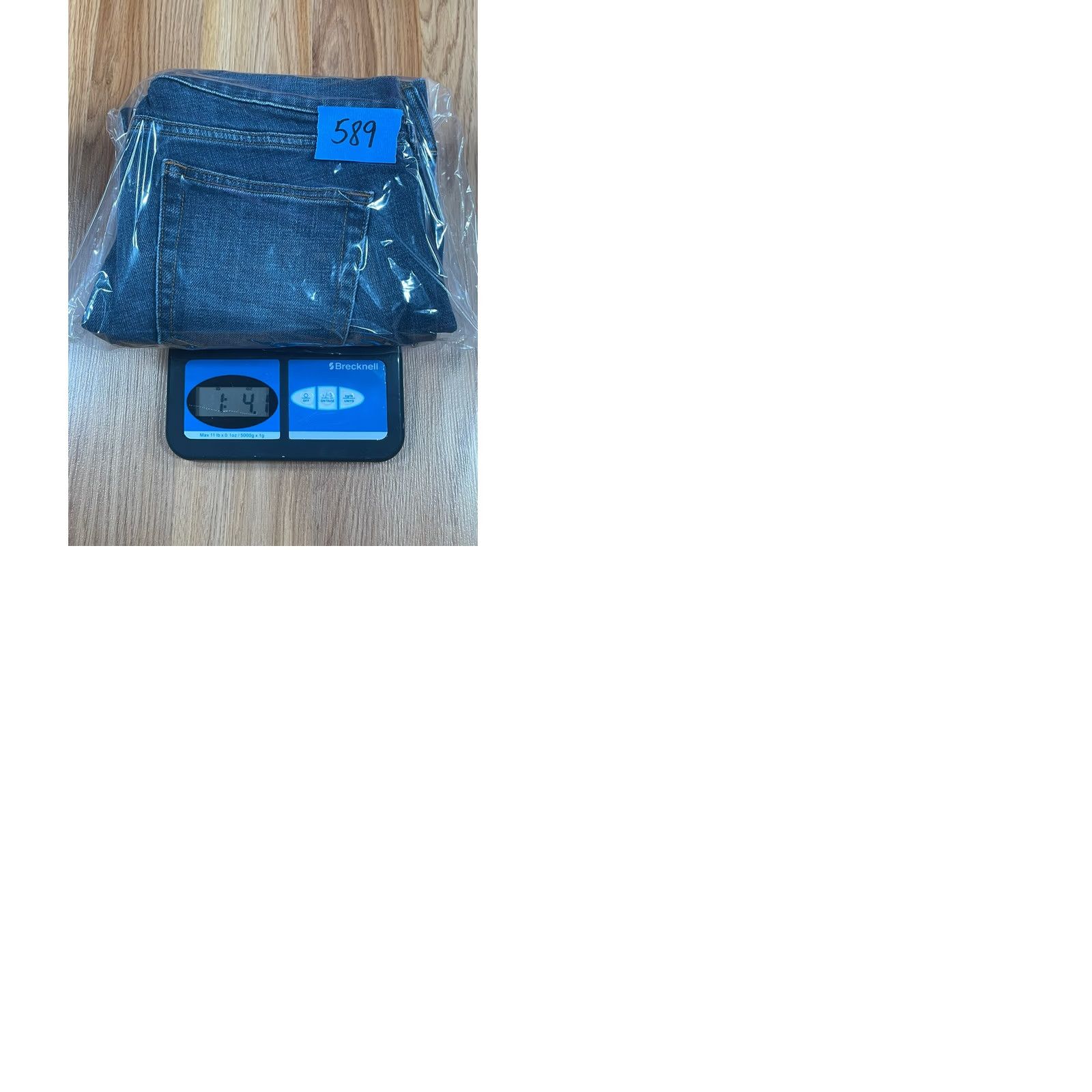 Denime J Crew Jeans Womens Size 27R Skinny Stretch Blue Denim Mid Rise Size 27" / US 4 / IT 40 - 9 Thumbnail