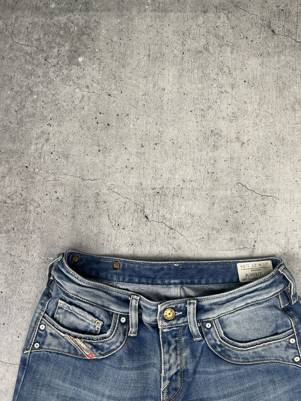 Diesel Vintage Diesel Jeans Flared Denim Designer Luxury rare Size US 27 - 5 Thumbnail