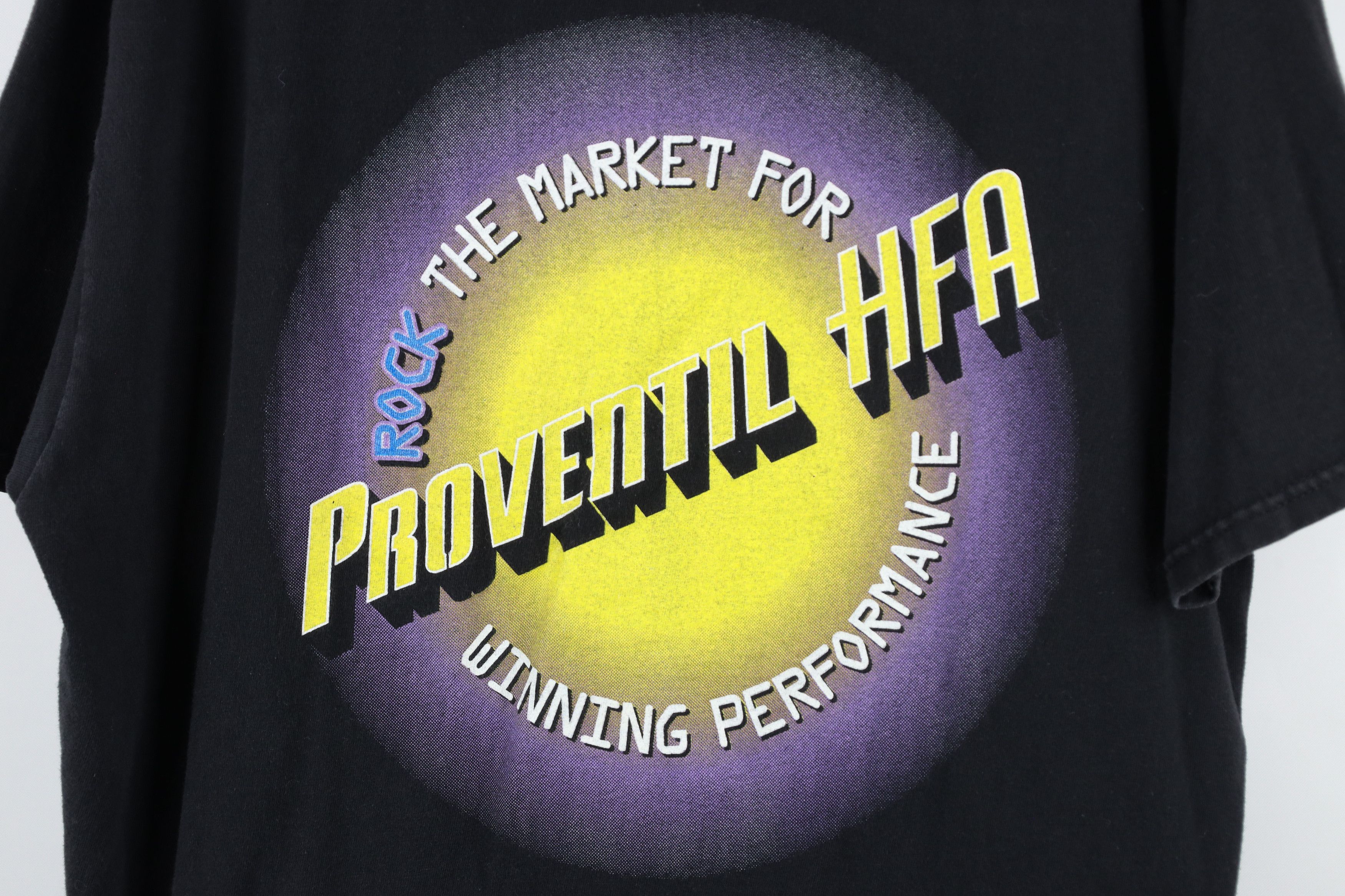 Vintage Vintage 90s 1997 Rock The Market Tour Proventil HFA T-Shirt Size US XL / EU 56 / 4 - 4 Thumbnail