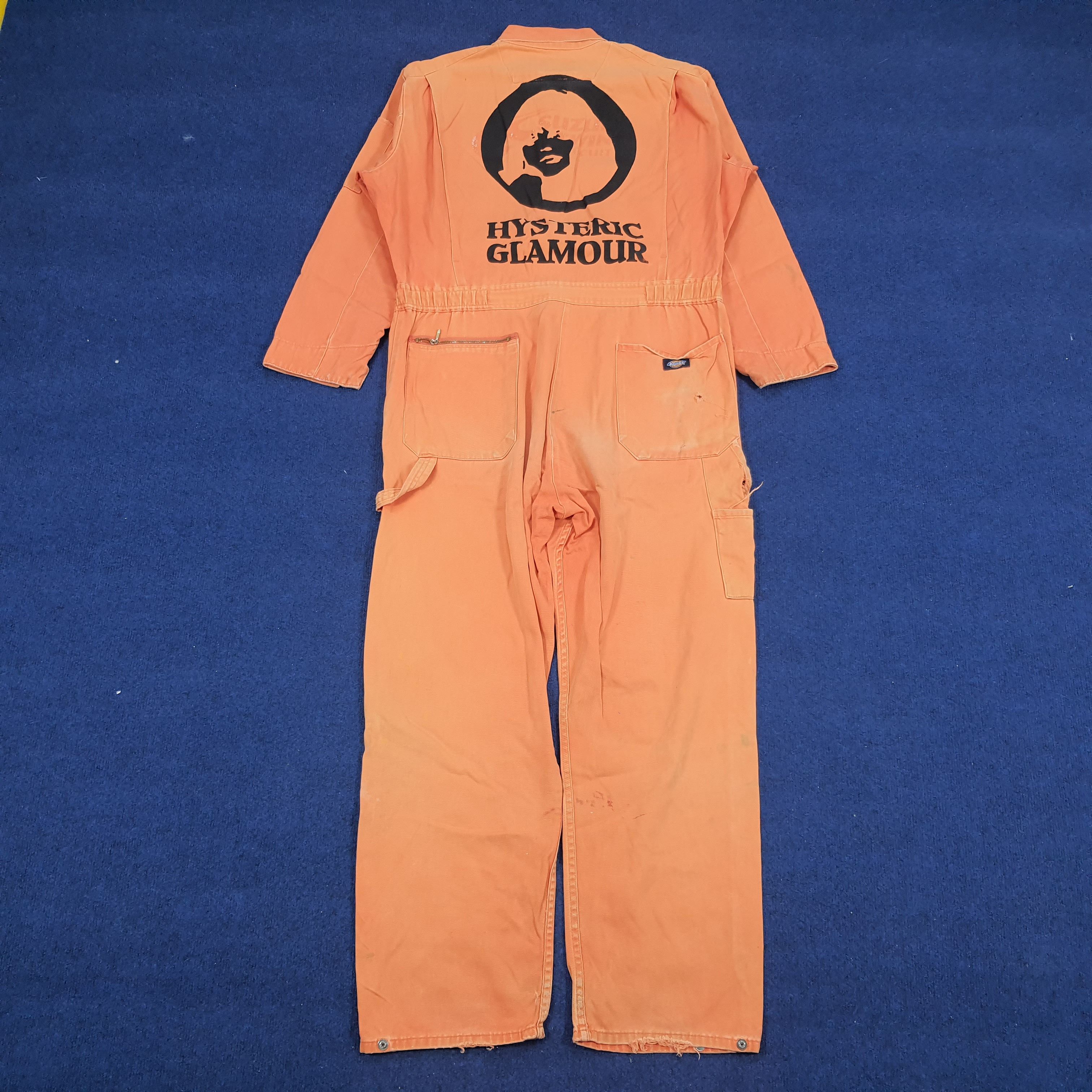 Dickies × Vintage Vintage Dickies Custom Hysteric Glamour Logo Worker Coverall Size US L / EU 52-54 / 3 - 1 Thumbnail