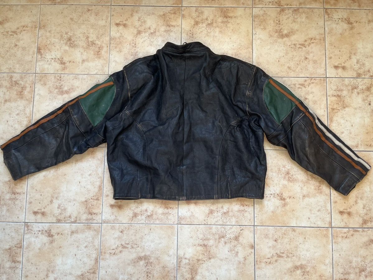 Other Howie & Sons Vintage Leather Jacket MK RACING Size US XL / EU 56 / 4 - 10 Thumbnail