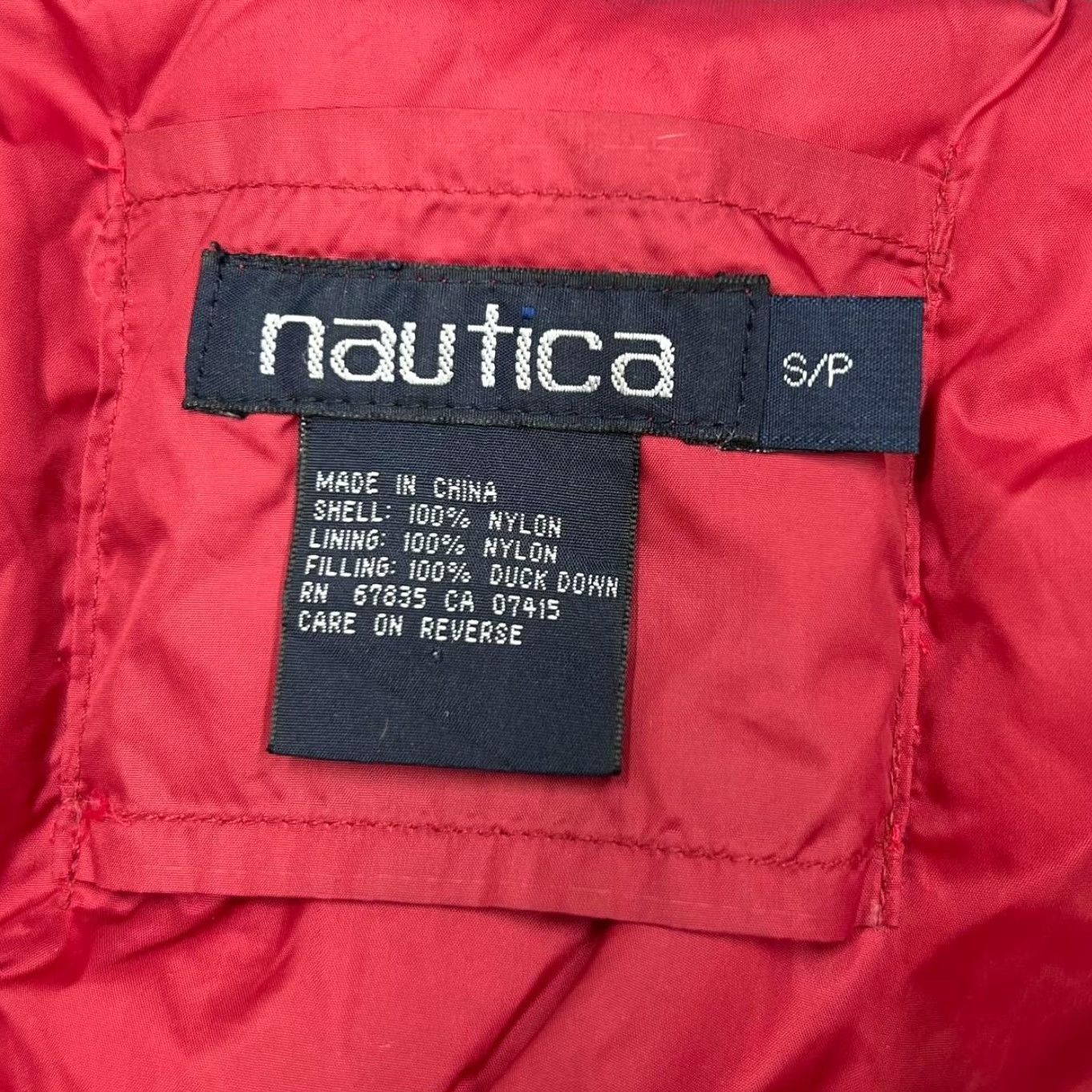 Nautica NAUTICA Jacket Puffer Small Navy Down Filled Colour Block Retro Vintage Men’s Jacket Size US S / EU 44-46 / 1 - 5 Thumbnail