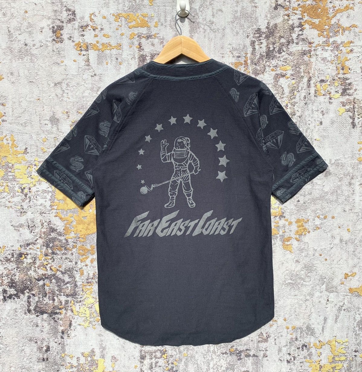 Nigo Billionaire Boys Club Far East Coast Baseball Shirt BBC Size US M / EU 48-50 / 2 - 1 Thumbnail