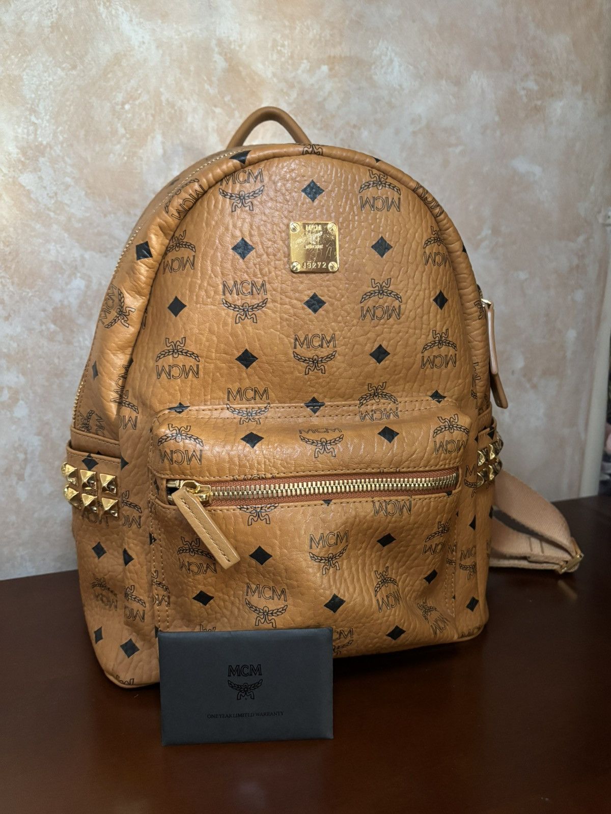 MCM MCM Stark backpack cognac Size ONE SIZE - 1 Thumbnail