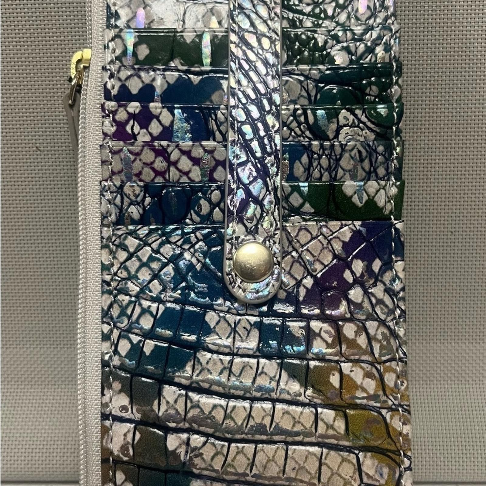 BRAHMIN Brahmin Katie Spellbound Solid Melbourne With Card Wallet Size ONE SIZE - 5 Thumbnail