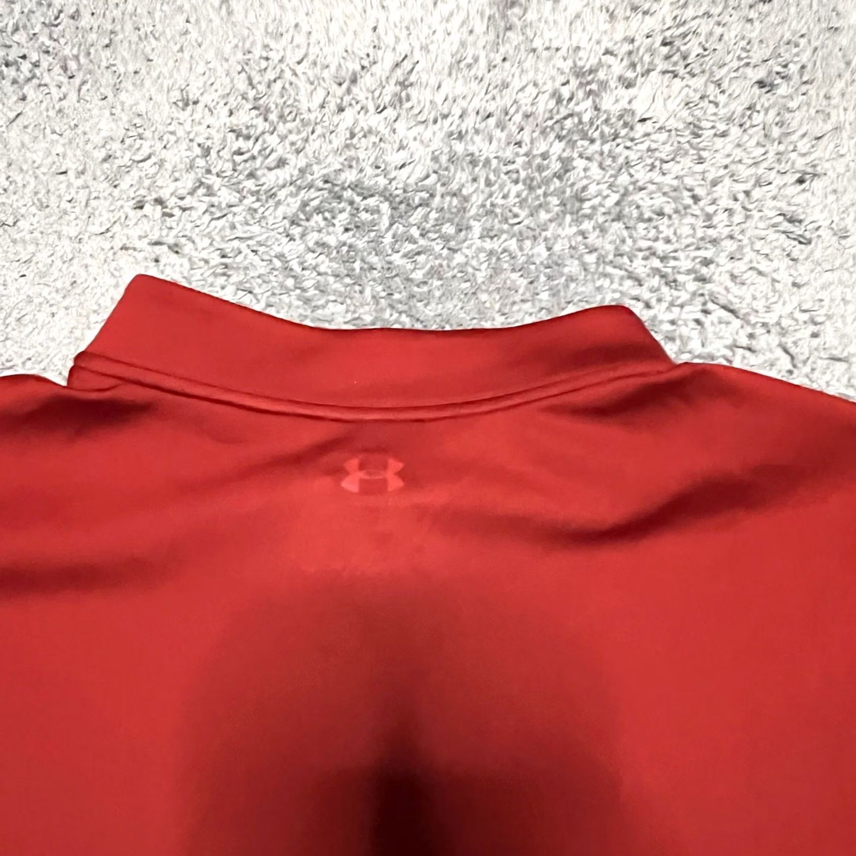 Under Armour Under Armour Shirt Mens XXL UA Motion Quarter Zip Rust Red 2XL Regular Mens Size US XXL / EU 58 / 5 - 4 Thumbnail