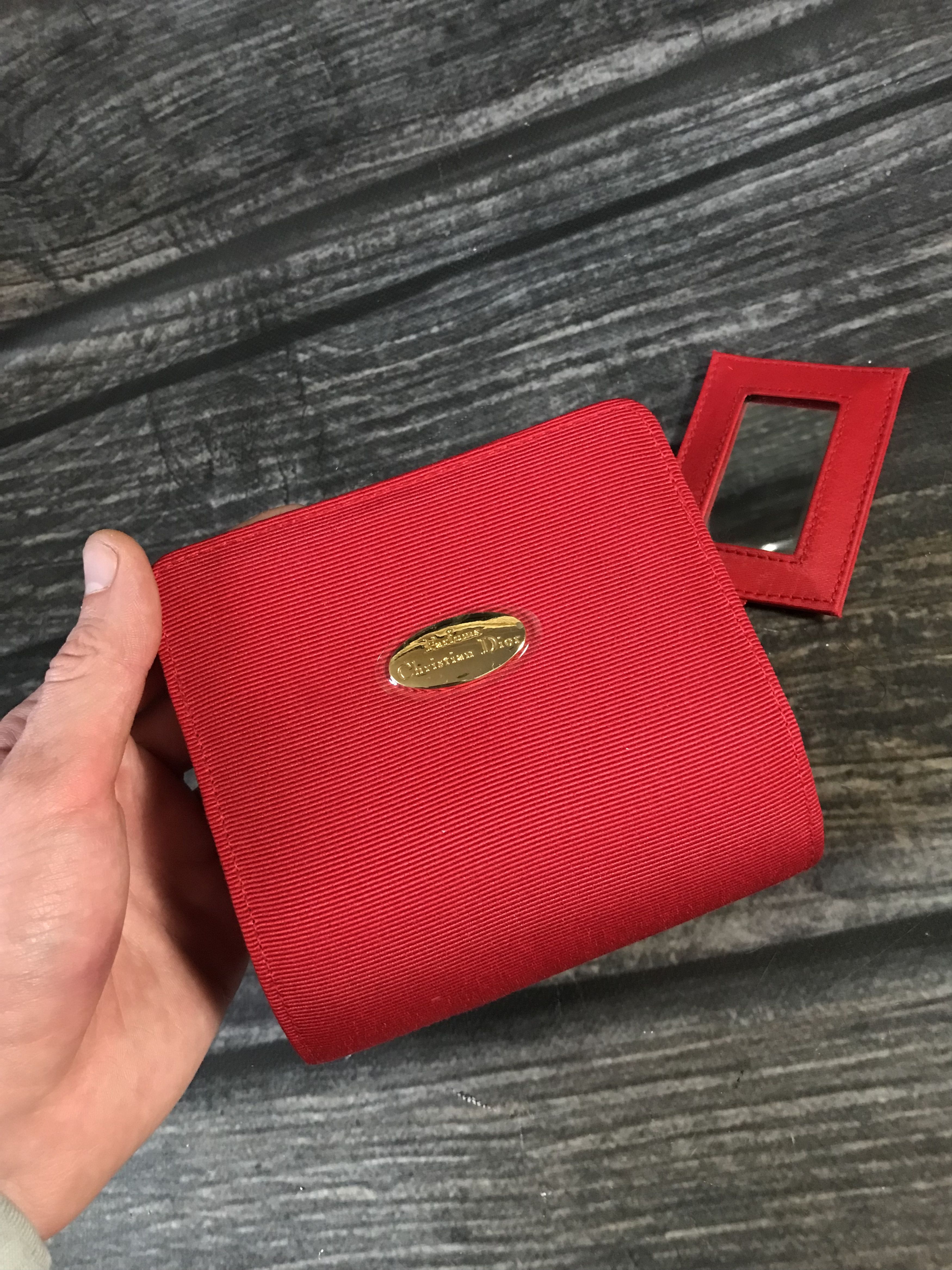 Christian Dior Monsieur Christian Dior Golden Logo Mini Bag With Mirror y2k Size ONE SIZE - 4 Thumbnail
