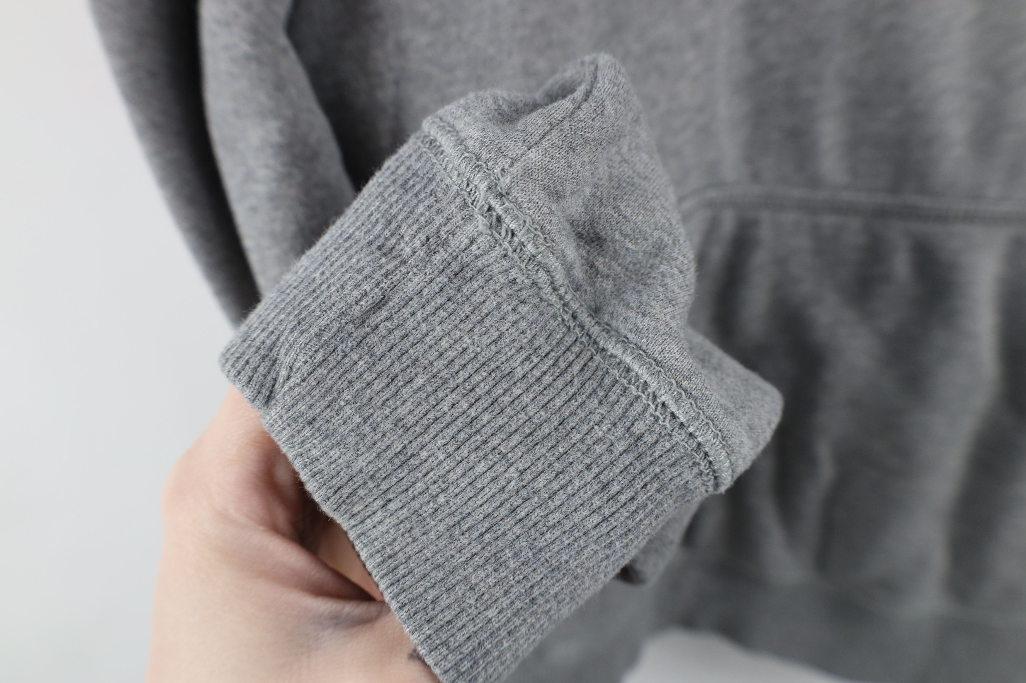 Nike × Vintage Vintage Y2K Nike Scott Mini Swoosh Hoodie Sweatshirt Gray Size US S / EU 44-46 / 1 - 8 Thumbnail