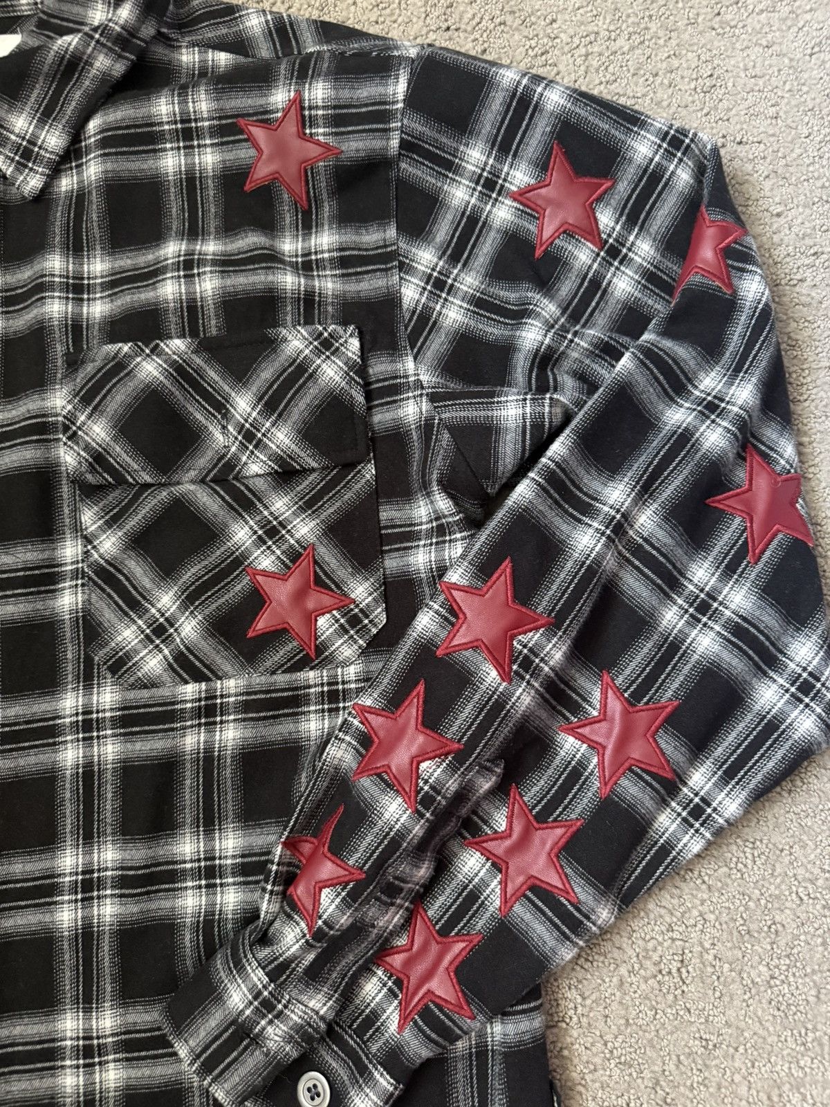 EPTM. EPTM plaid star flannel Size US L / EU 52-54 / 3 - 2 Thumbnail
