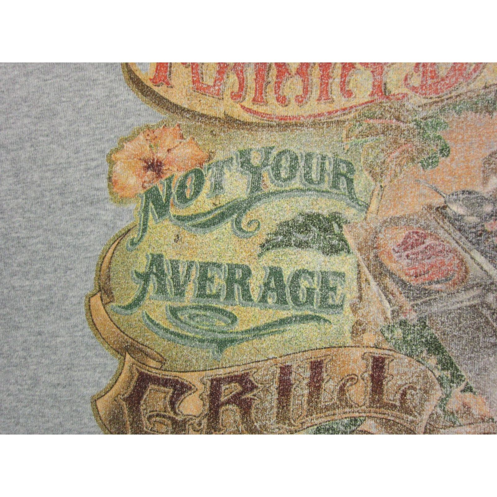 Tommy Bahama Tommy Bahama Shirt Mens L Gray Cotton 90s Hawaiian logo Crew Neck Short Sleeve Vintage No Size US L / EU 52-54 / 3 - 5 Thumbnail