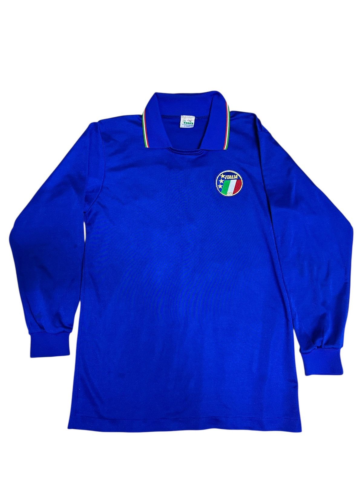 Vintage Vintage Italy Long Sleeve Jersey . Size US L / EU 52-54 / 3 - 1 Thumbnail