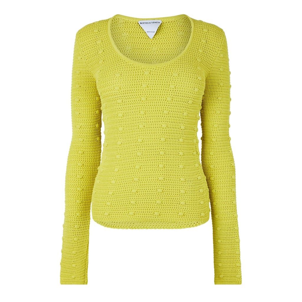 Bottega Veneta Bottega Veneta Long Sleeve Scoop Neck Regular Fit Sweater Size M / US 6-8 / IT 42-44 - 2 Thumbnail