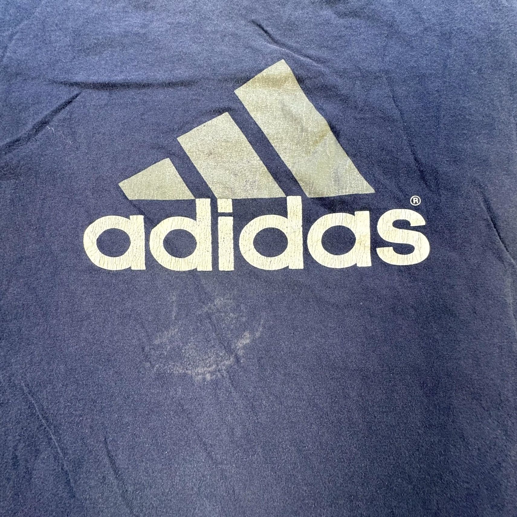 Adidas Adidas Men's Tank Top Large Blue Sleeveless Muscle Tee Athletic Gym Workout Performance Shirt Size US L / EU 52-54 / 3 - 2 Thumbnail
