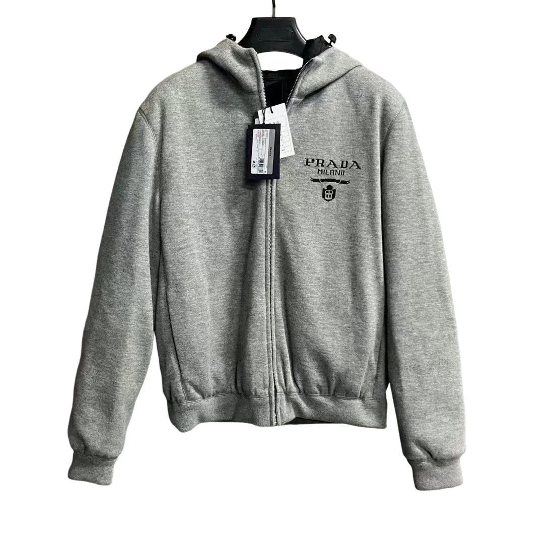 Prada Prada Cashmere Blend Hooded Down Jacket 48 Size US M / EU 48-50 / 2 - 1 Thumbnail