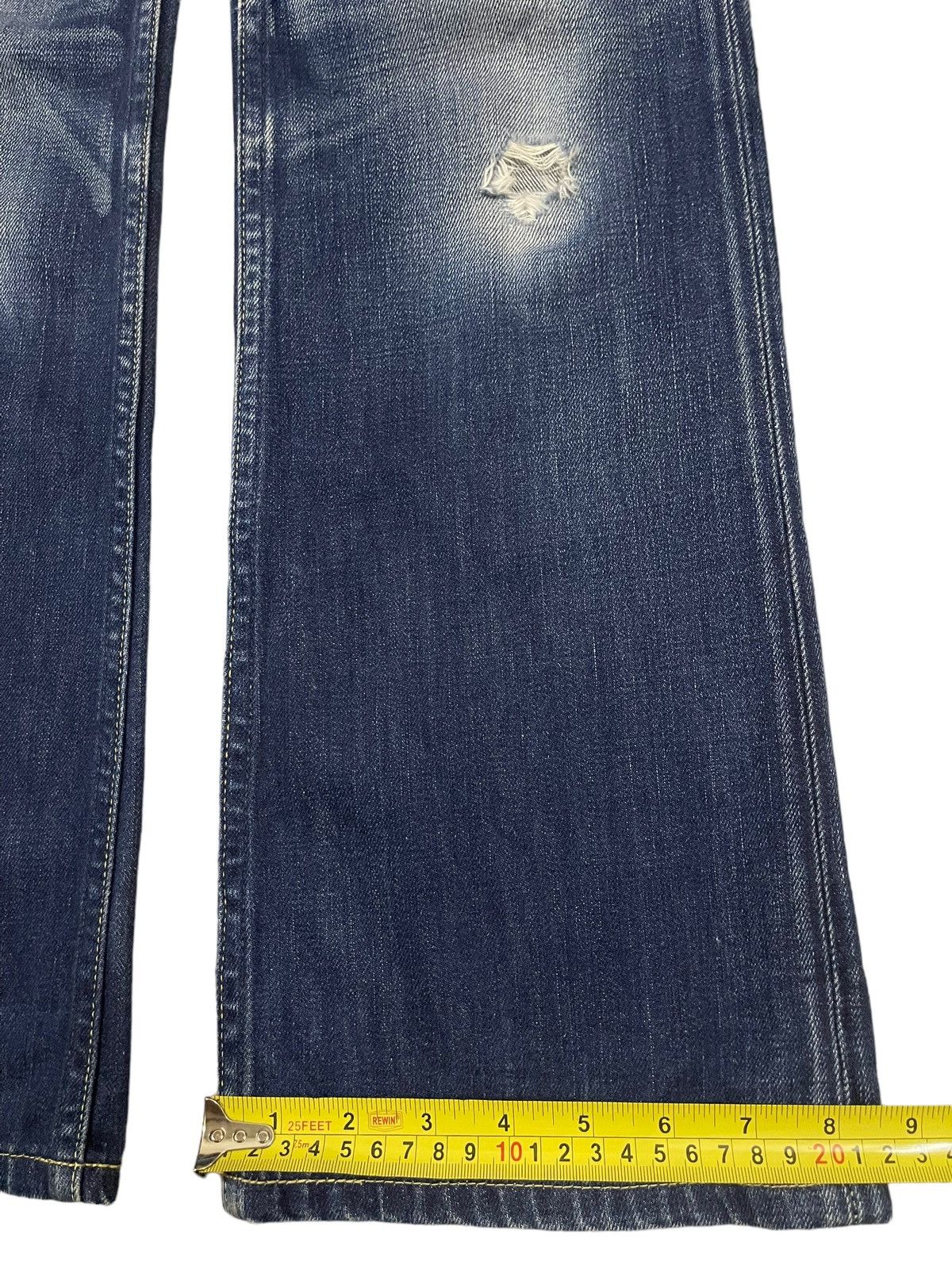 Levi's Vintage 90s Levis 507 Blue Wash Style Wide Leg Jeans Size US 30 / EU 46 - 15 Thumbnail