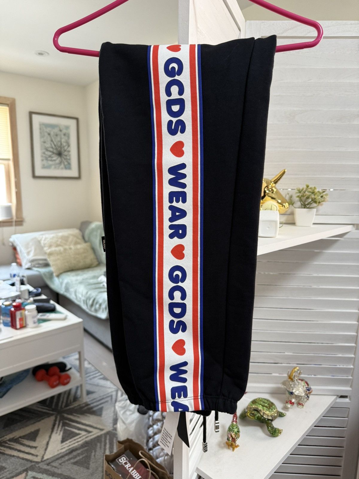 GCDS God Can’t Destroy Streetwear GCDS - “Lovely” Sweatpants Size 32" / US 10 / IT 46 - 1 Thumbnail