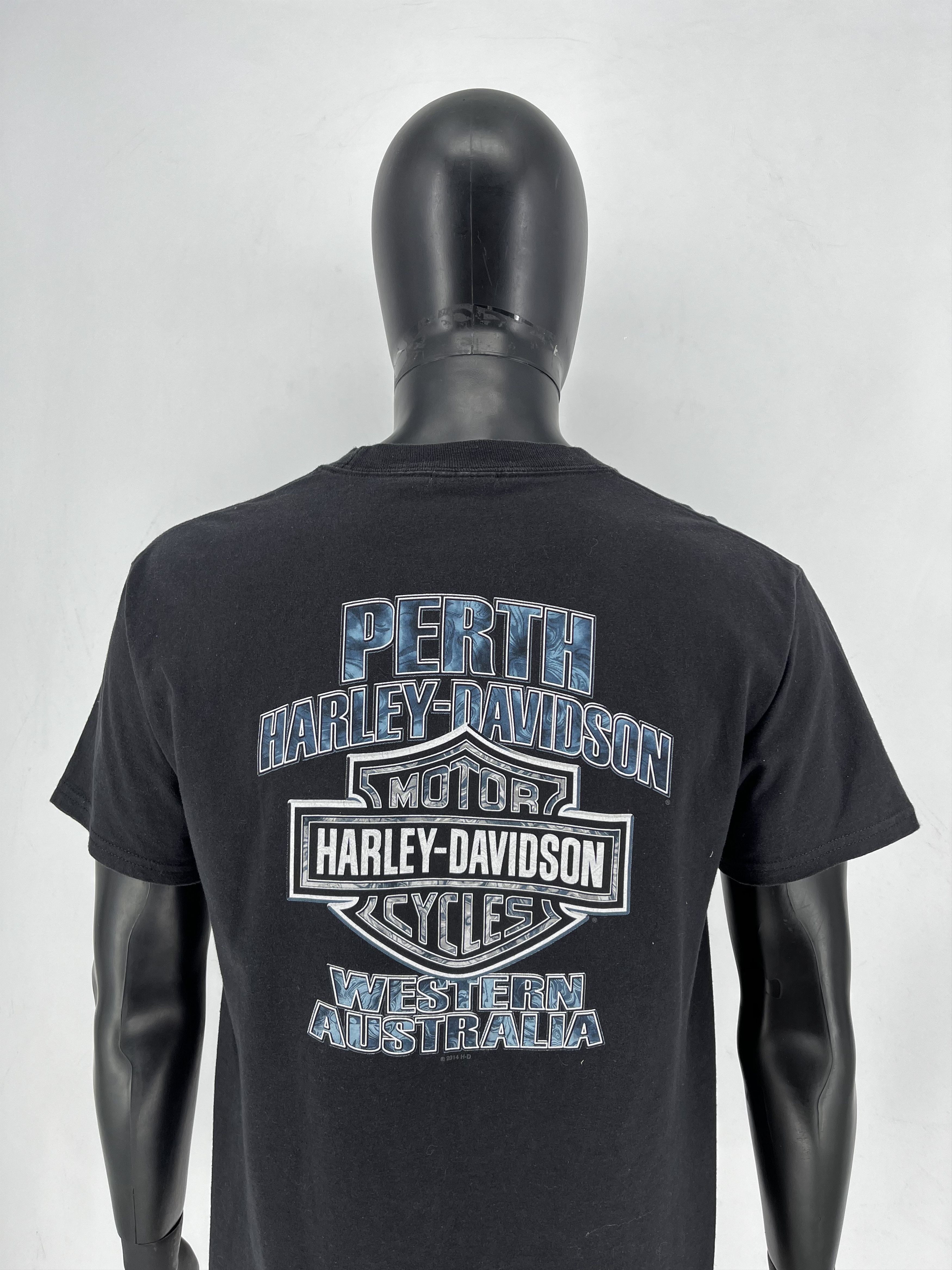 Harley Davidson Vintage 00s Harley Davidson "AUSTRALIA" T-shirt Streetwear M Size US M / EU 48-50 / 2 - 10 Thumbnail
