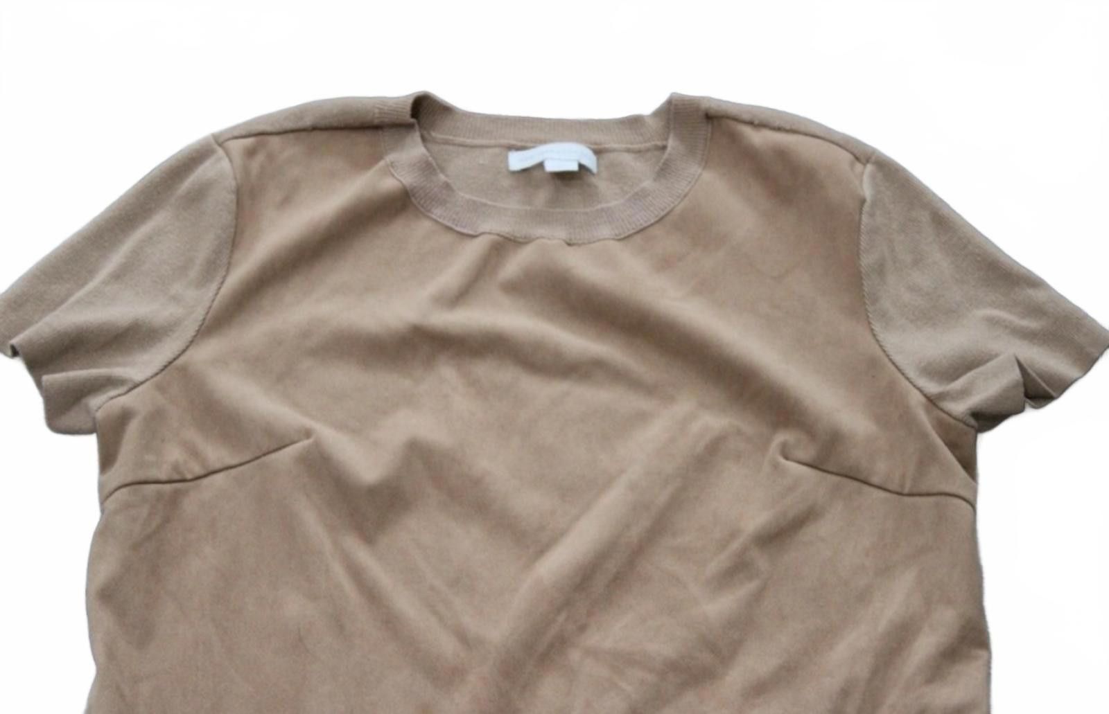 Other New York & Company Short Sleeve Tan Knit Dress Size Small Size S / US 4 / IT 40 - 3 Thumbnail