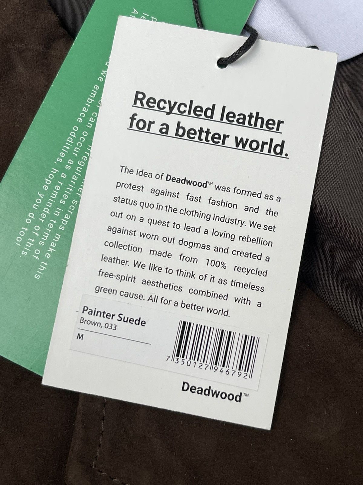 Deadwood !DS! SS23 Deadwood Painter Suede Leather Coat Size US M / EU 48-50 / 2 - 21 Thumbnail