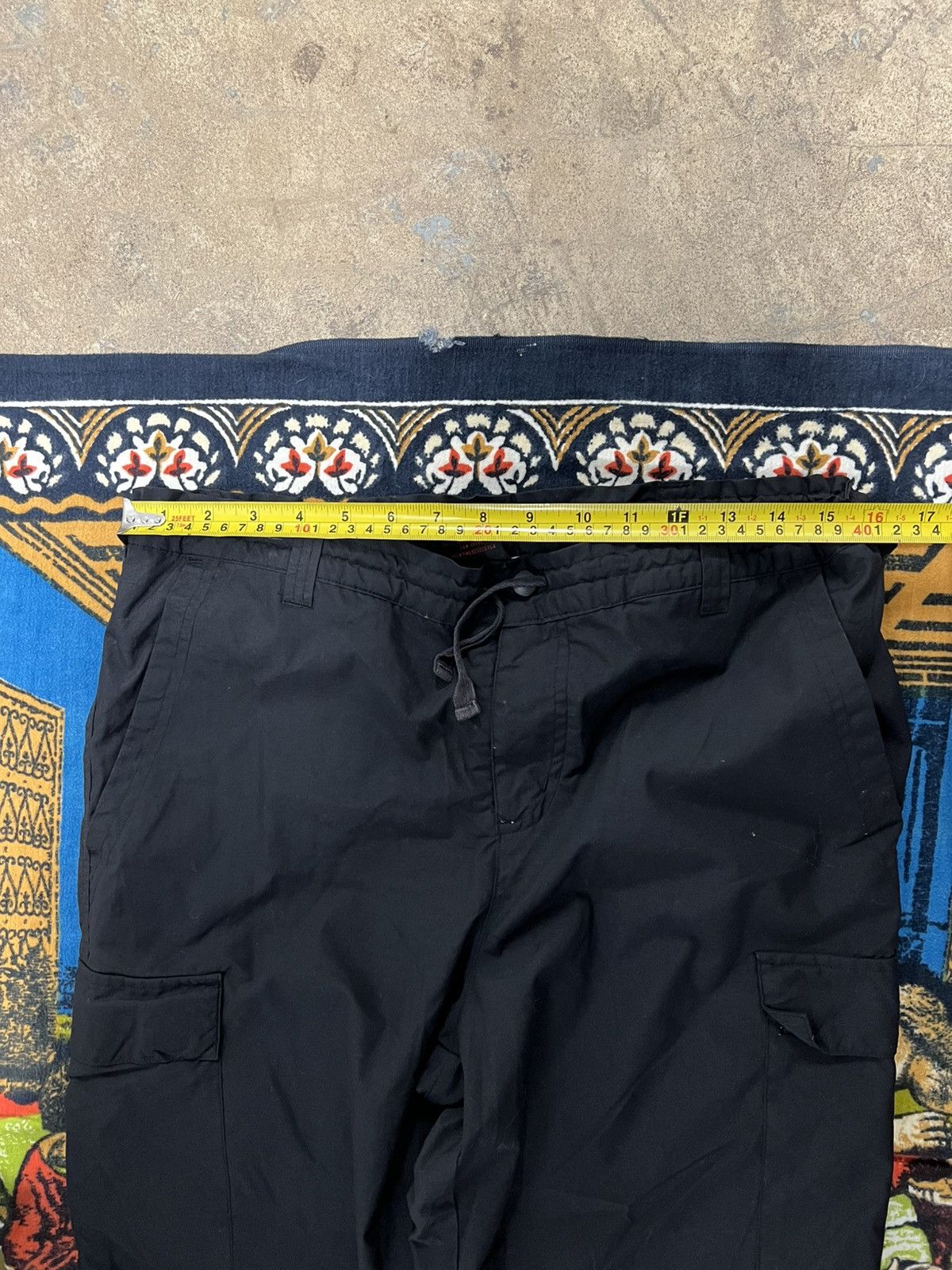 Nike Black Nike track pants cargo size small baggy y2k skater Size US 32 / EU 48 - 6 Thumbnail