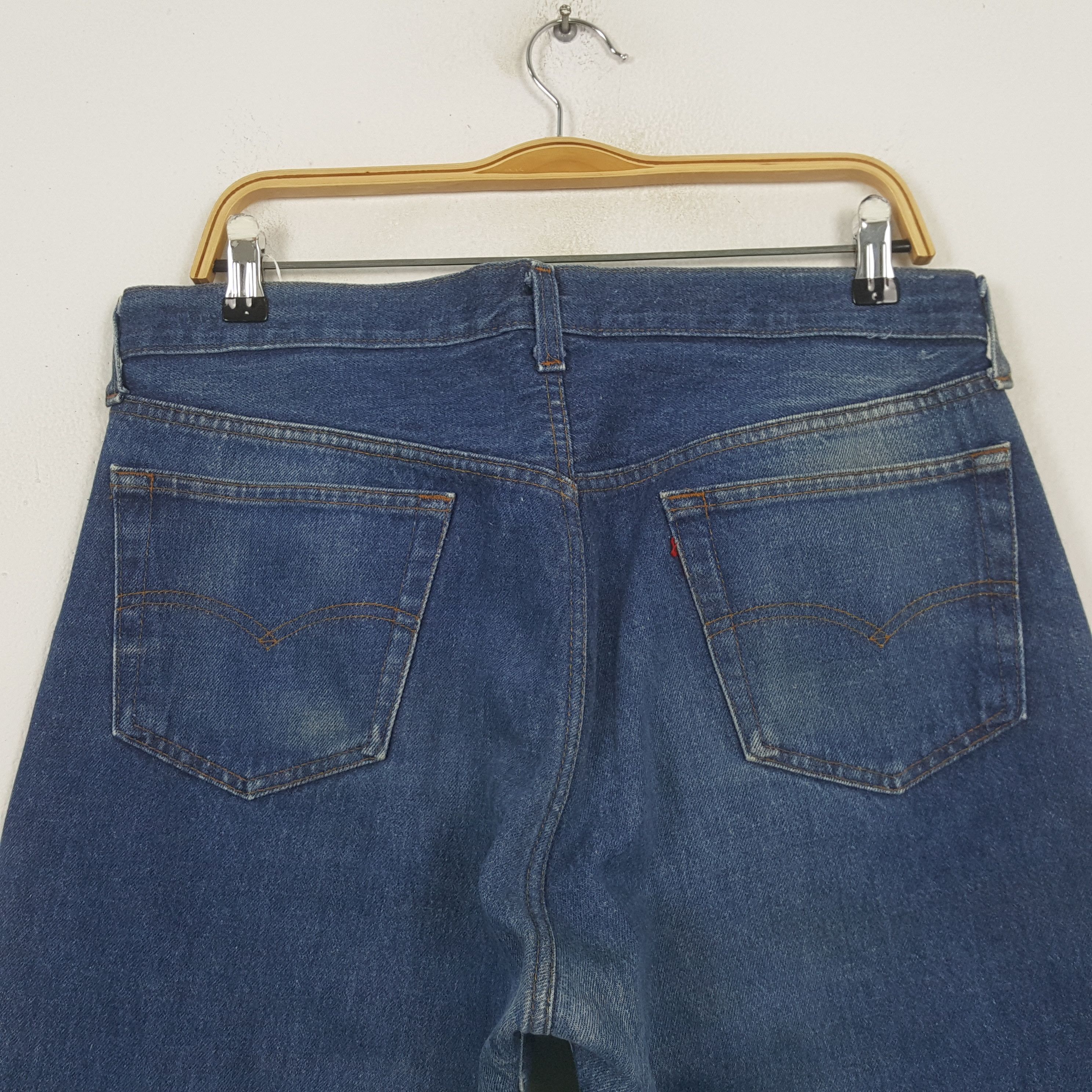 Levi's Vintage 90's Levi's 501 Made In USA Jeans RR17 Size US 34 / EU 50 - 5 Thumbnail