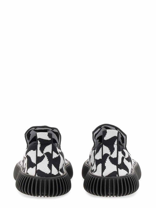 Bottega Veneta o1y0526 Low-Top Sneakers in White/Black Size US 7 / EU 40 - 2 Thumbnail