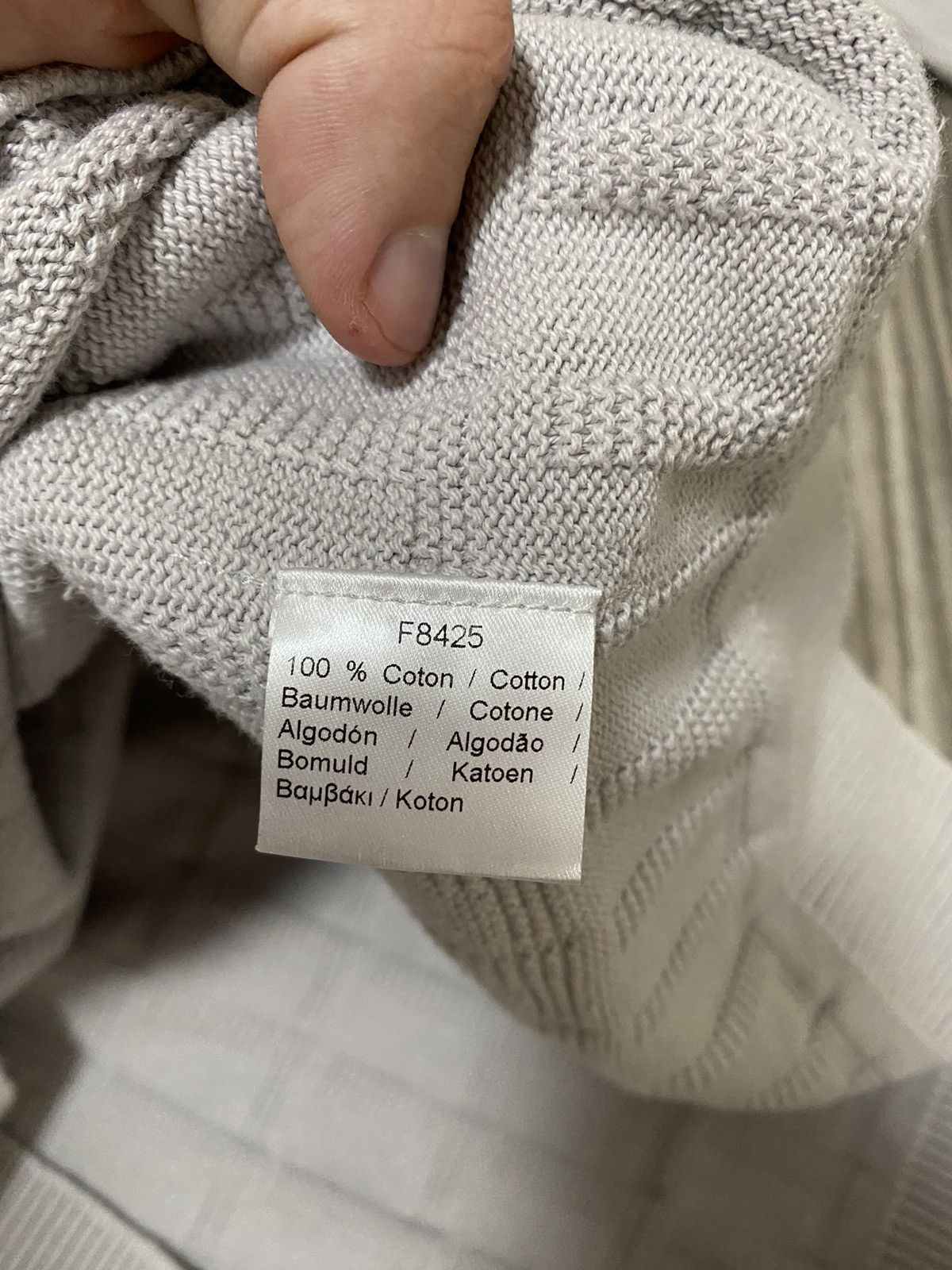 Lacoste Vintage Lacoste Grey Crew Neck Knit Sweater Mens Size 7 Size US XXL / EU 58 / 5 - 11 Thumbnail